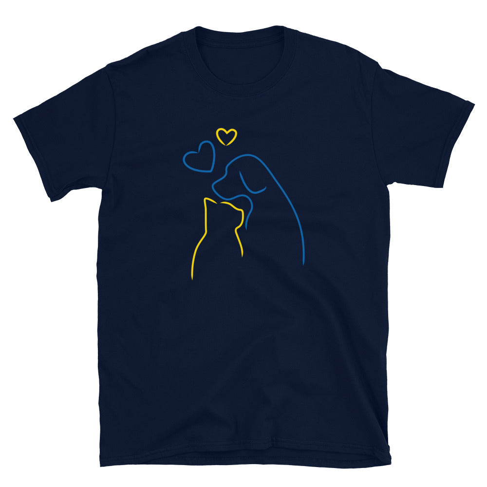 Premium Ukrainian Pets Support T-Shirt