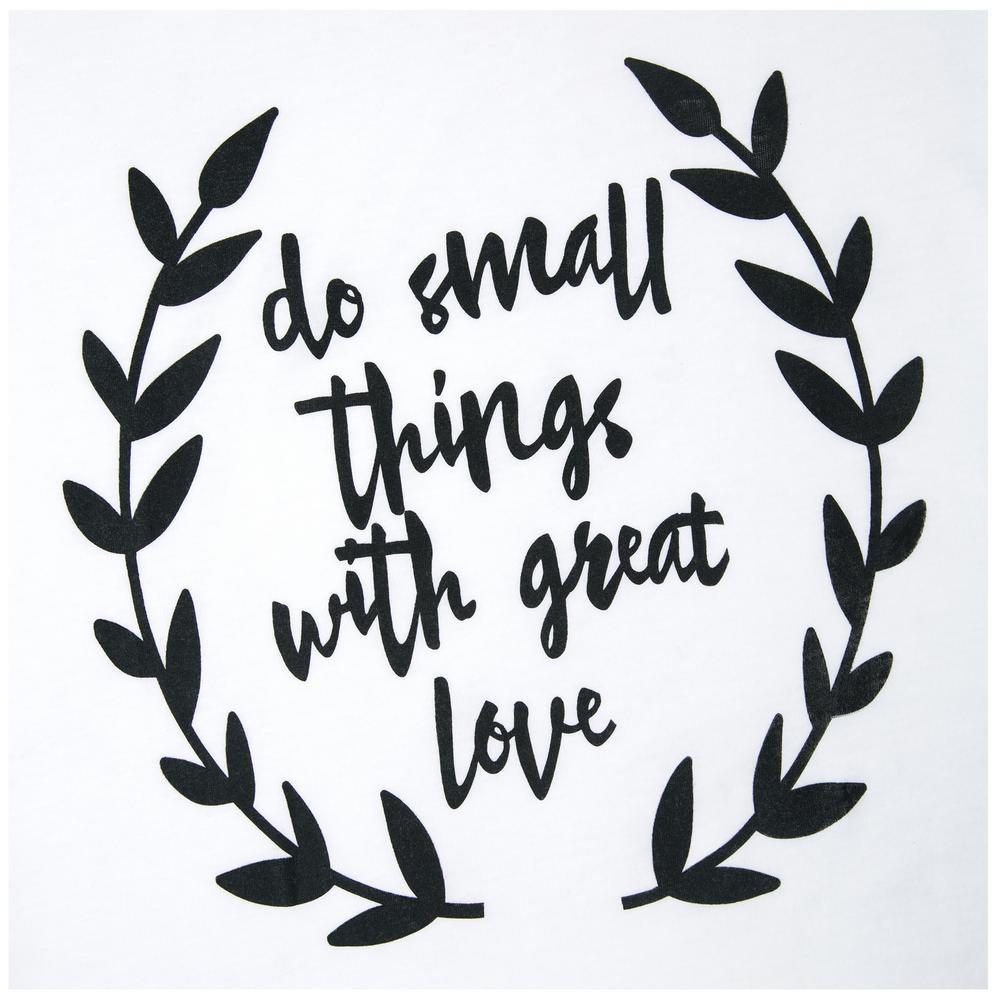 Premium Organic Love Tee - Do Small Things with Great Love