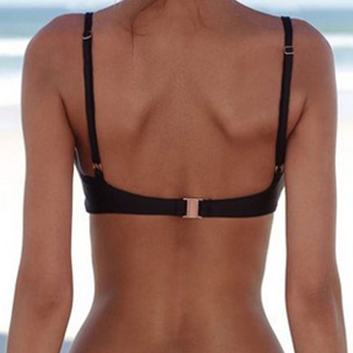 Ultimate Comfy Brazilian Bralette Crop Bikini Top