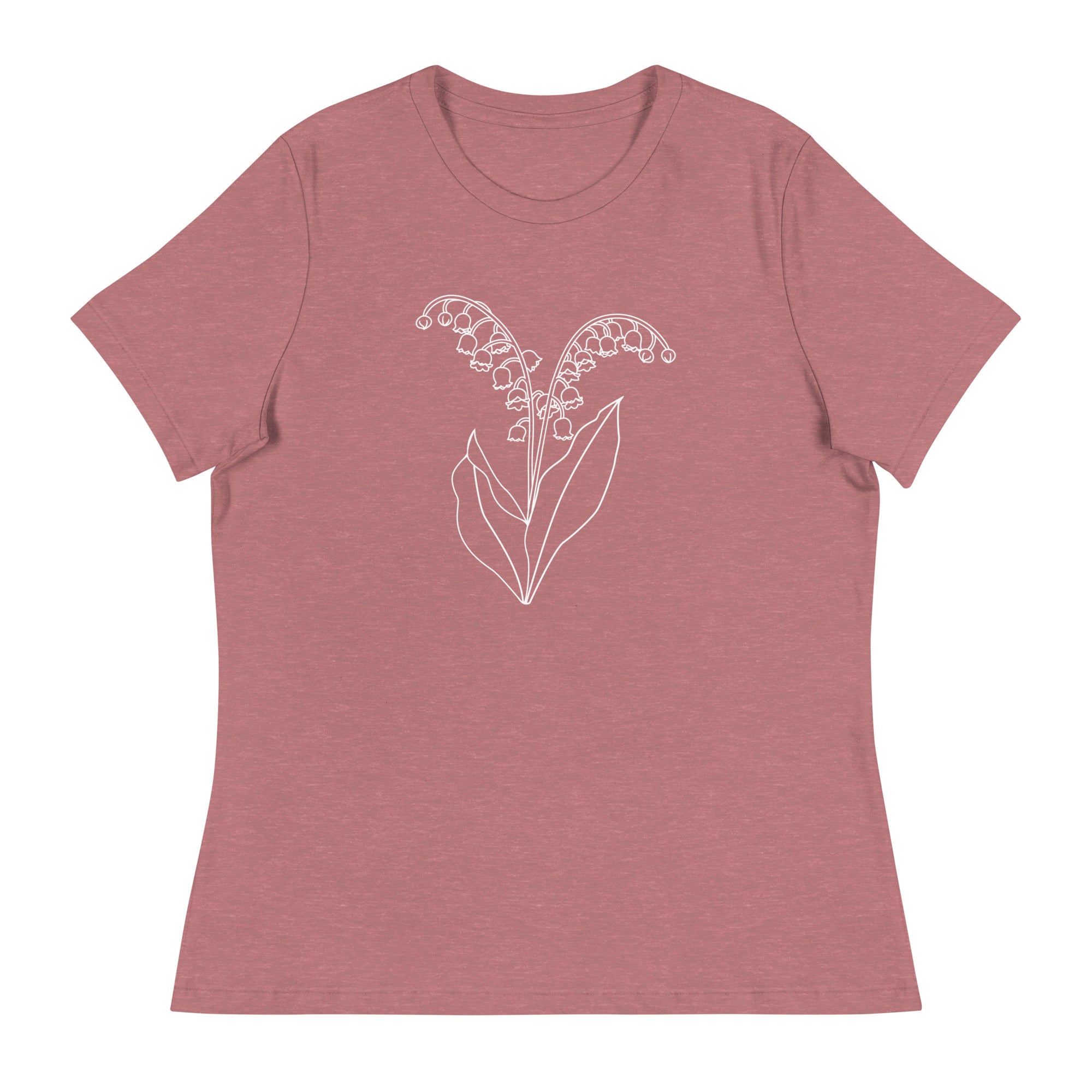 Premium Lily of the Valley Women's Relaxed Fit T-Shirt