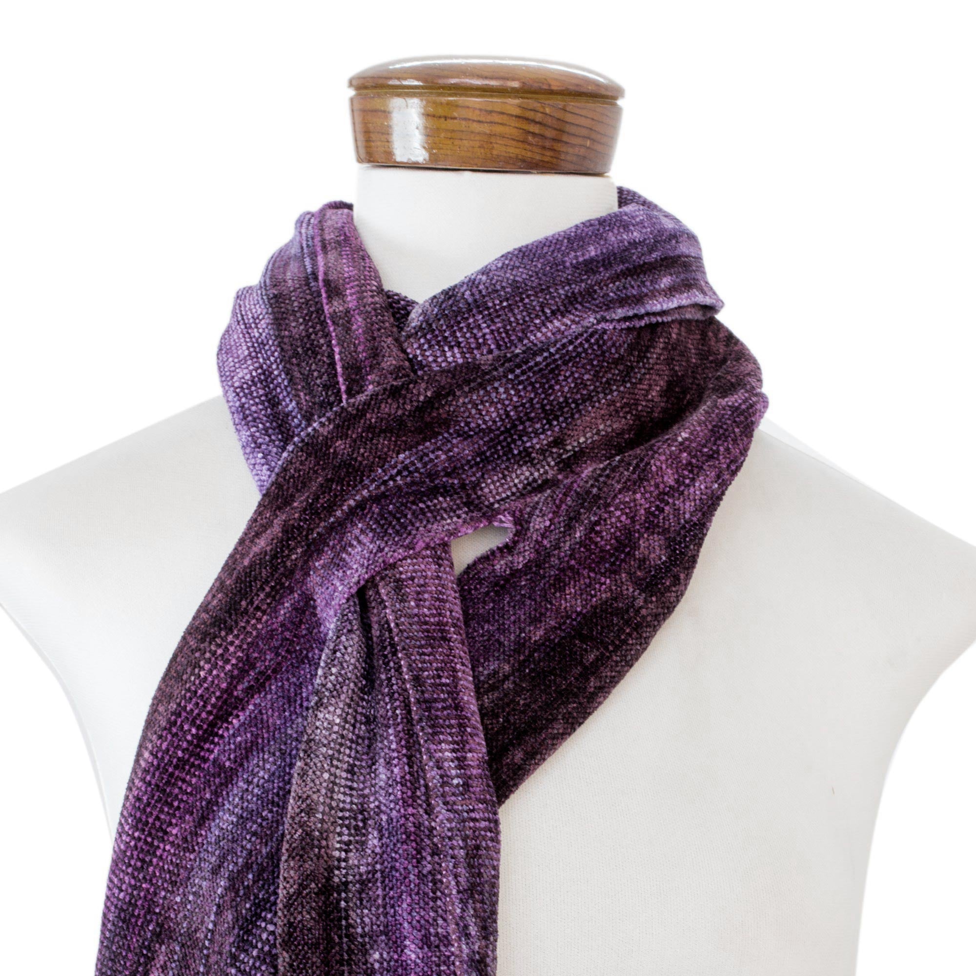 Premium Orchid Dreamer Bamboo & Cotton Scarf – Ultimate Softness & Style