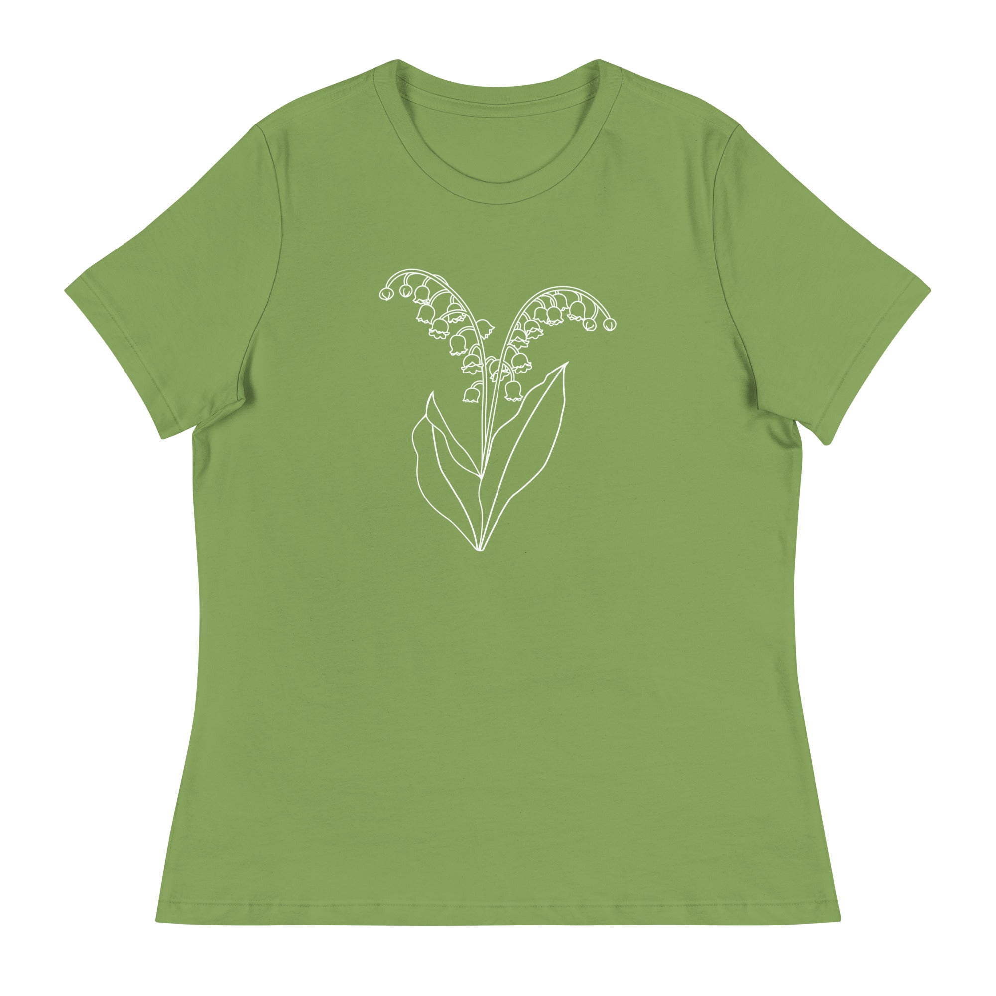 Premium Lily of the Valley Women's Relaxed Fit T-Shirt