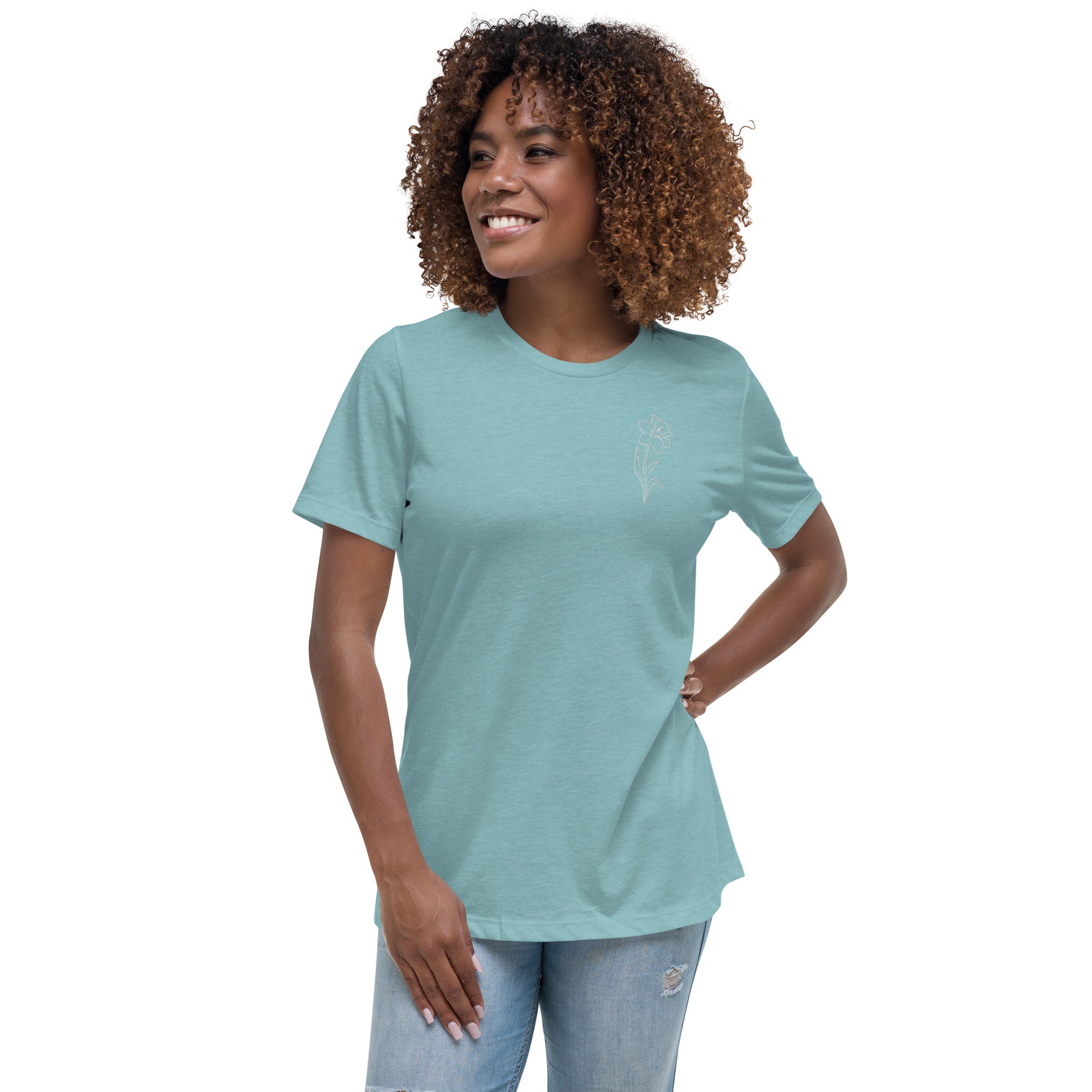 Premium Daffodil Women's Relaxed Fit T-Shirt