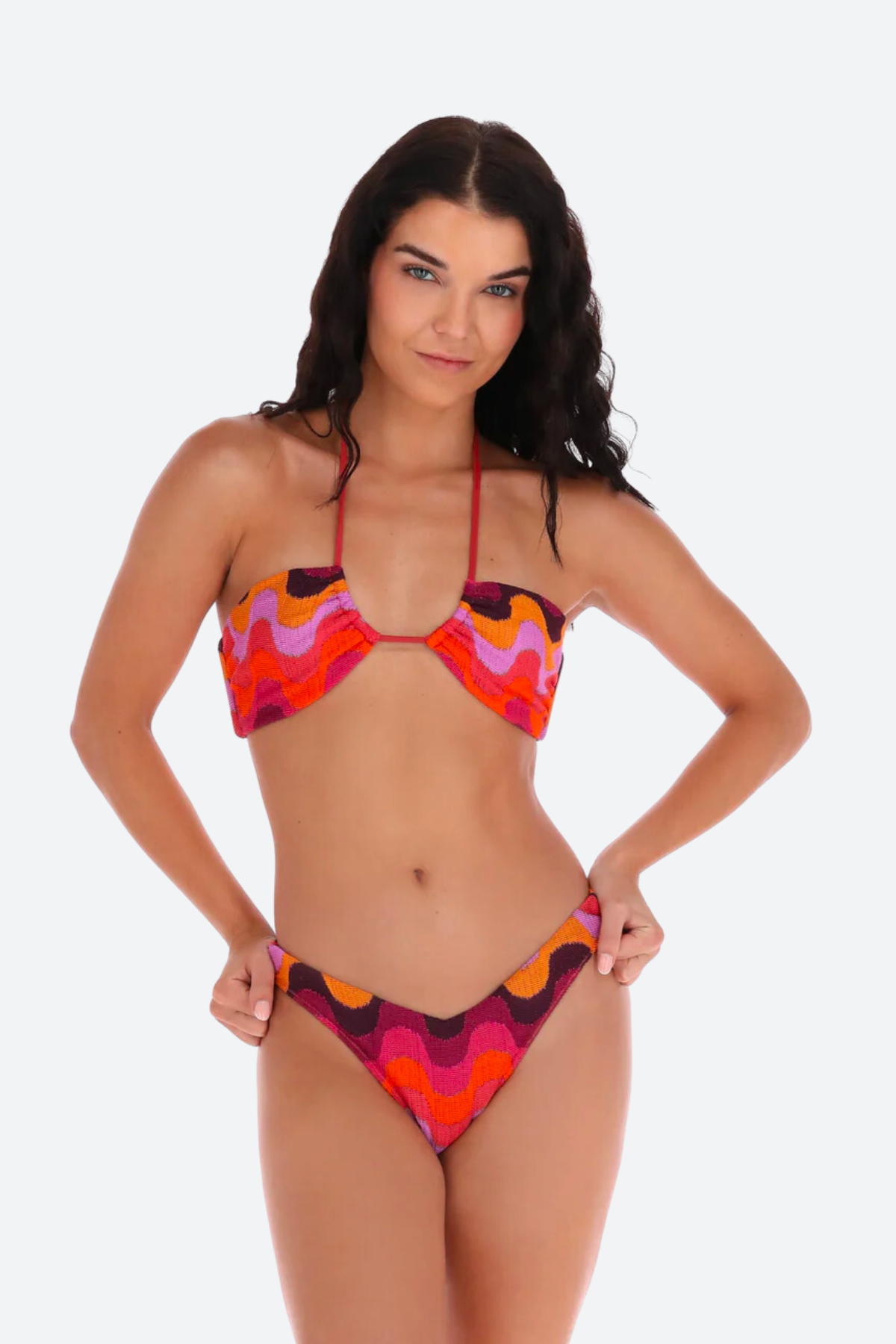 SANLIER Premium Ines Tequila Bandeau Top