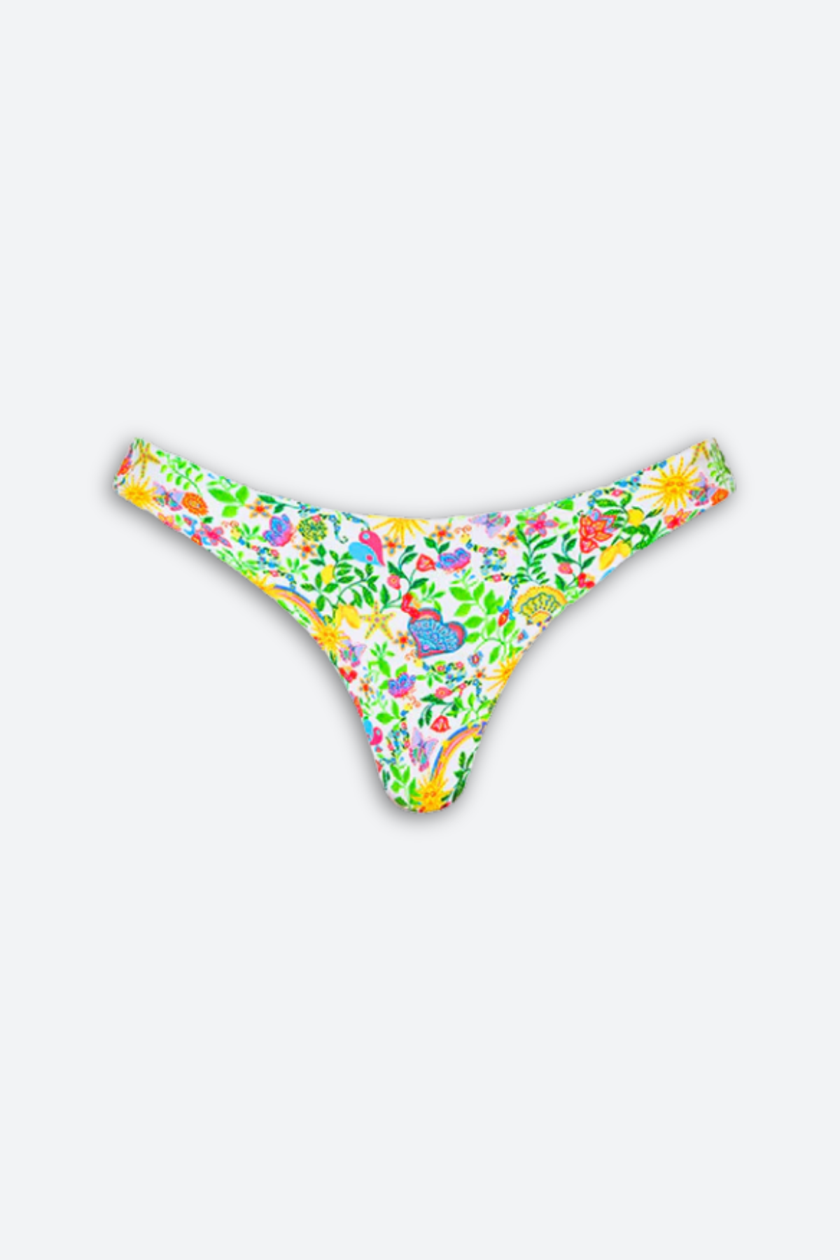 Premium Minimalist Full Coverage Bikini Bottom - Desert Disco