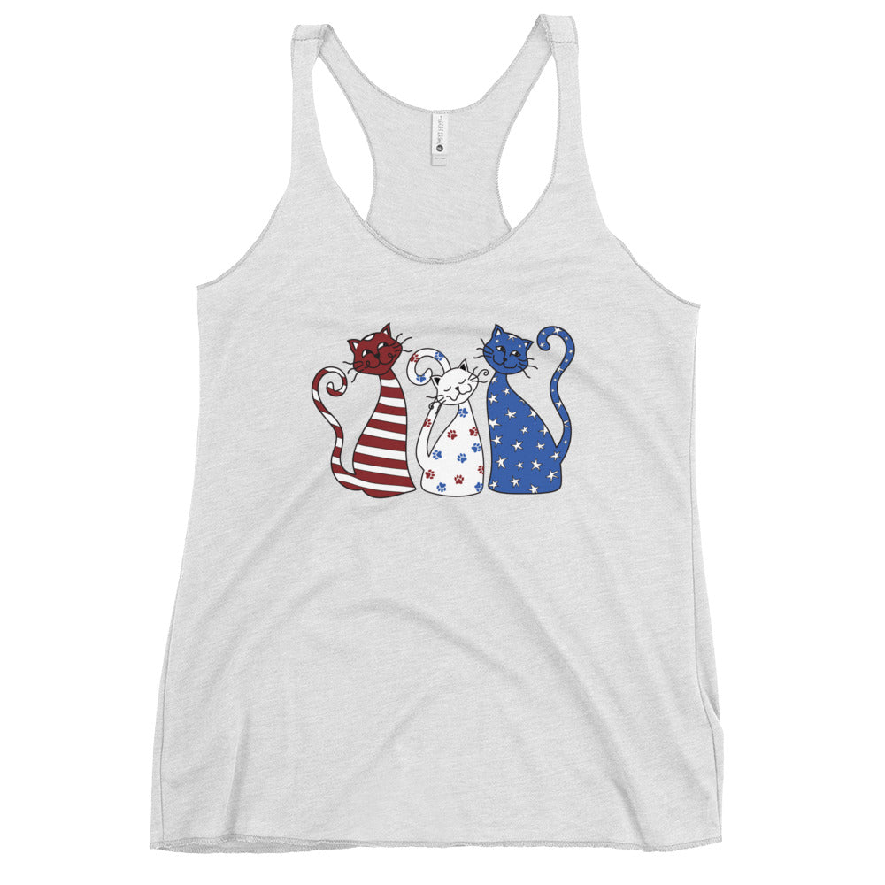 Premium Patriotic Cats Tank - Lightweight & Stylish