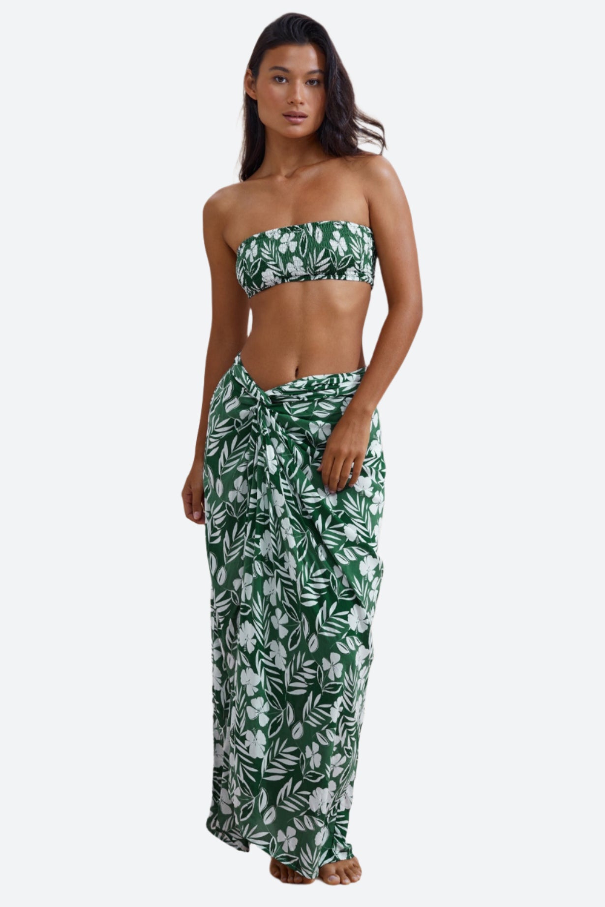 Premium Stone Fox Marlowe Sarong - Ultimate Floral Style