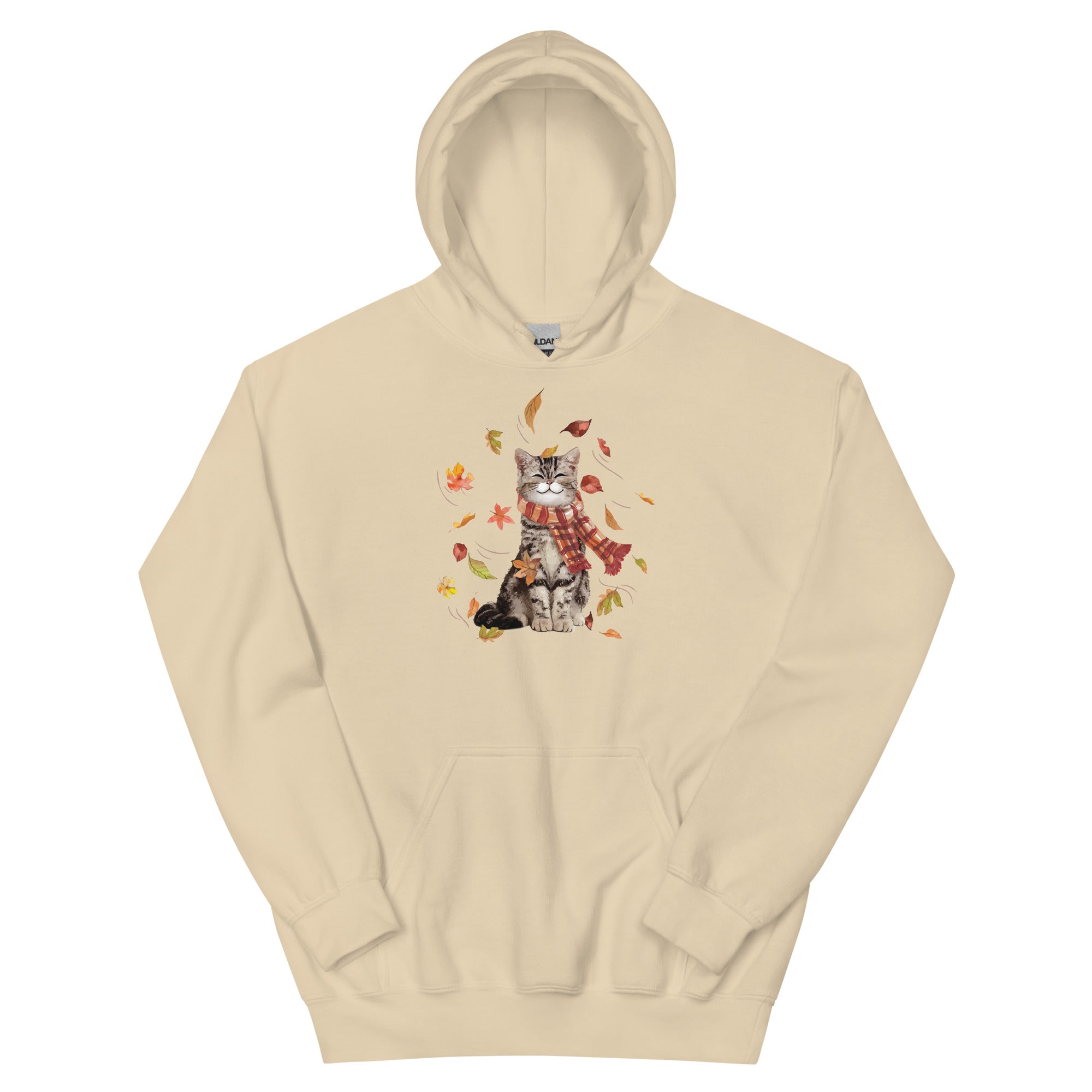 Premium Autumn Kitten Hoodie - Ultimate Cozy Fall Wear