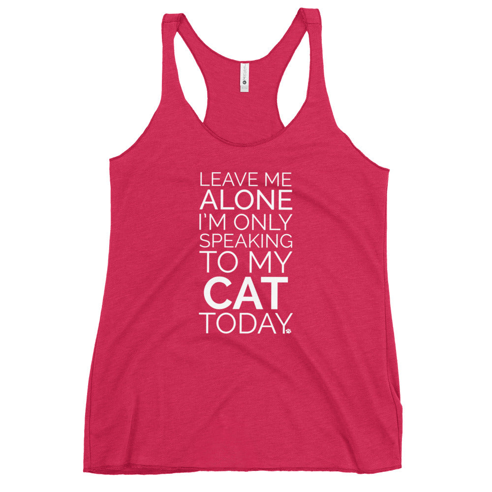 Premium Leave Me Alone Cat Tank - Ultimate Comfort & Style