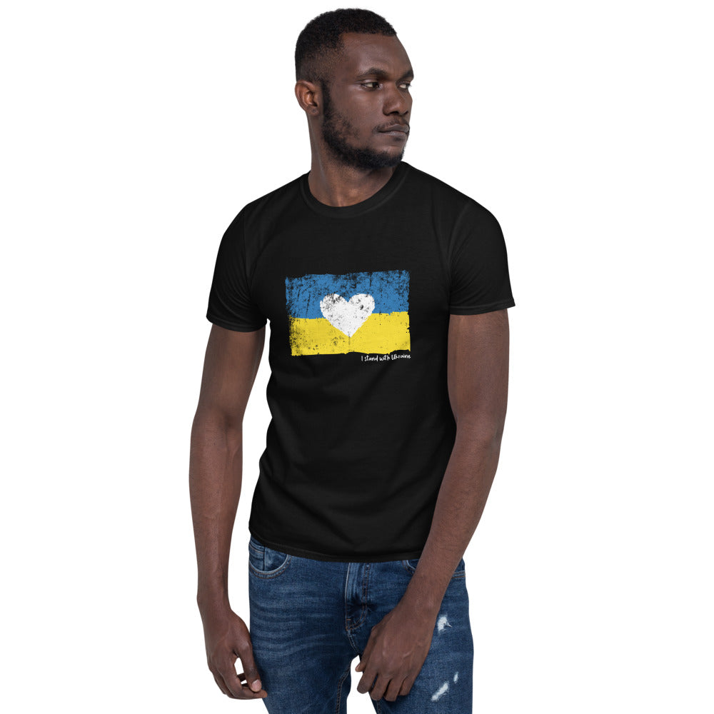 Premium I Stand With Ukraine Cotton Tee - Support with Style