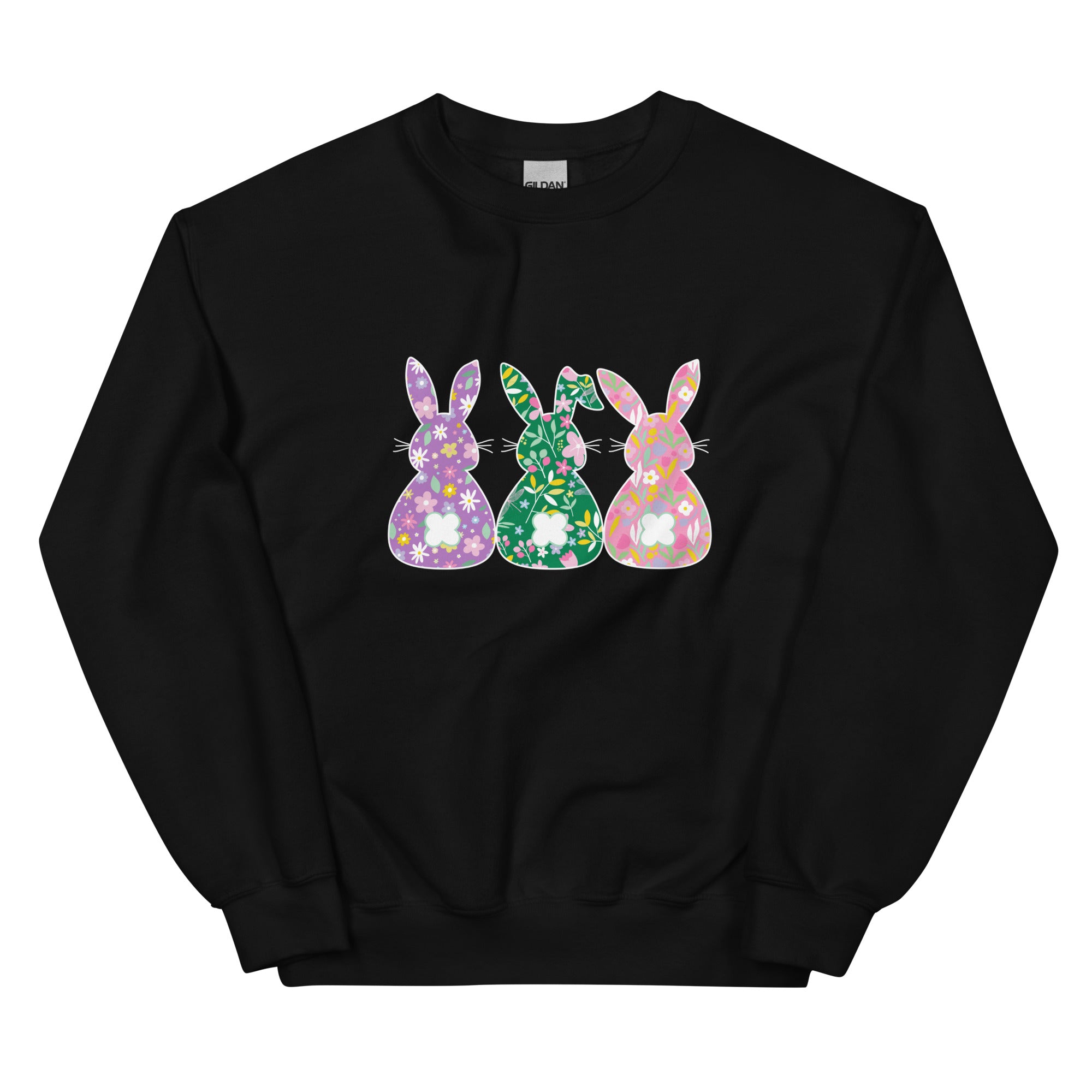 Premium Whimsical Bunnies Crewneck Sweatshirt - Ultimate Spring Style