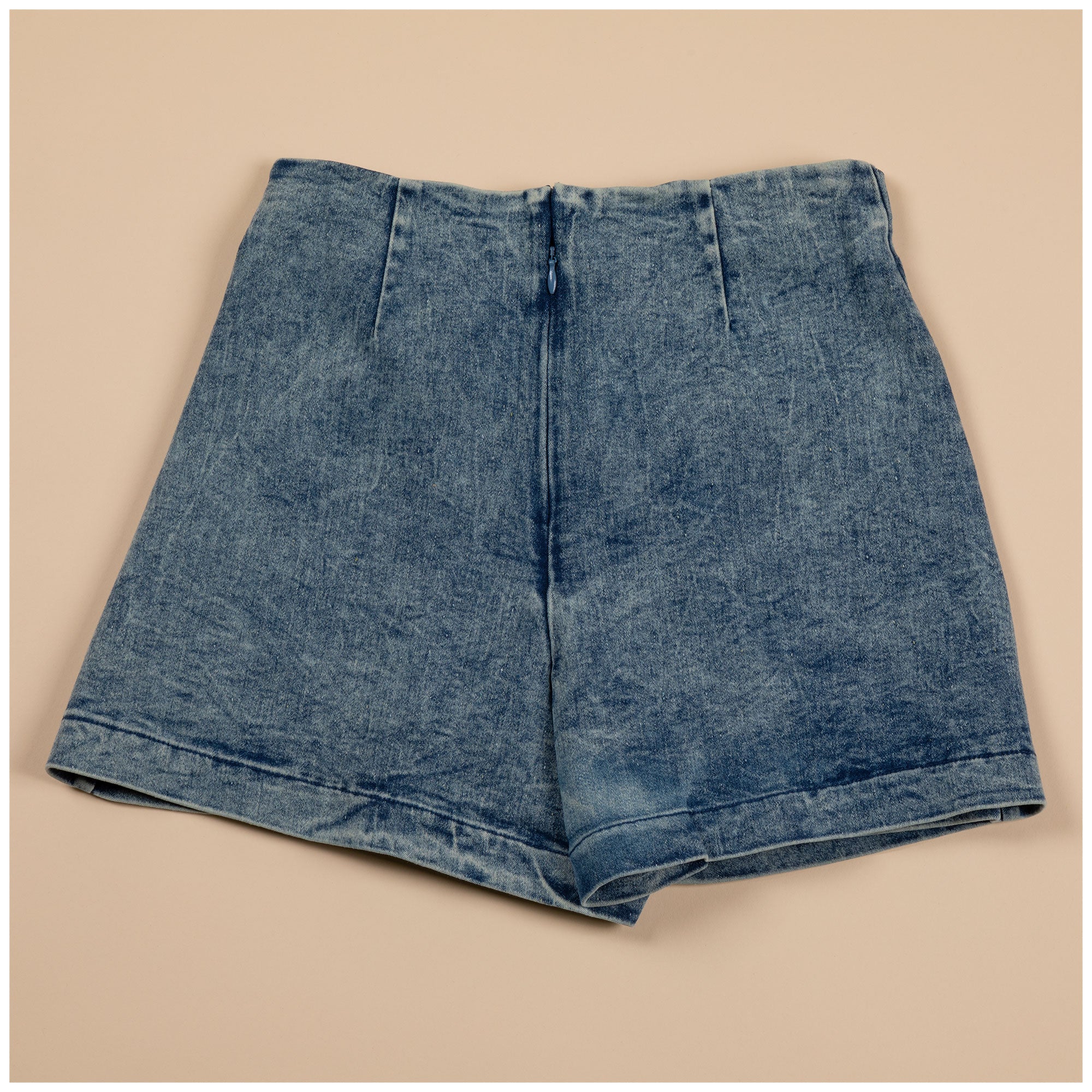 Premium Acid Wash Twist Skort - Ultimate Comfort & Style