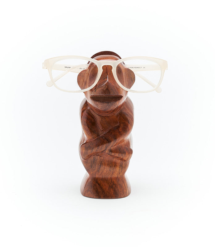 Premium Handcrafted Monkey Eyeglass Holder – Ultimate Desk Organizer