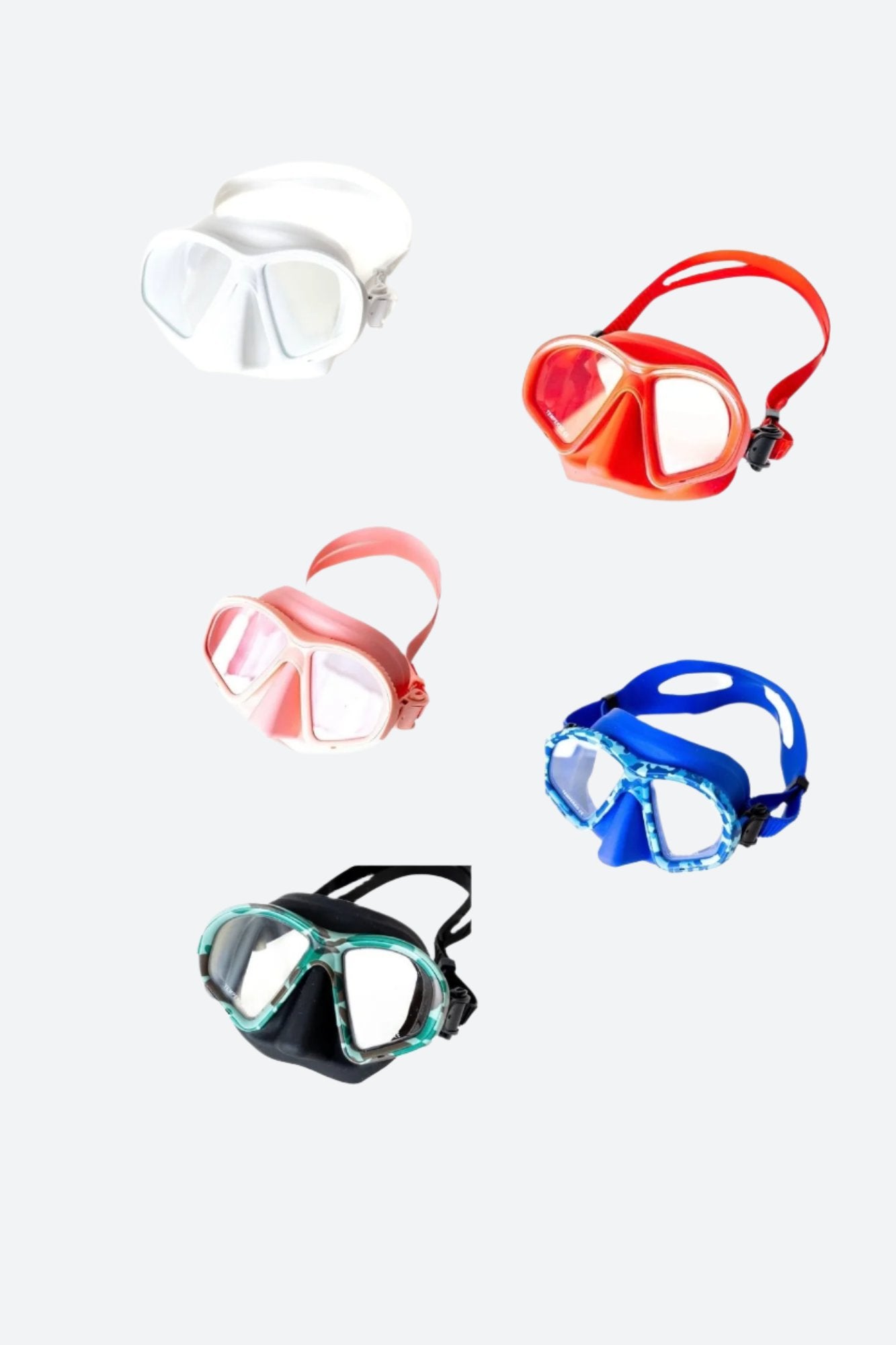 Premium Over Under Hawaii Kids Swim Goggles