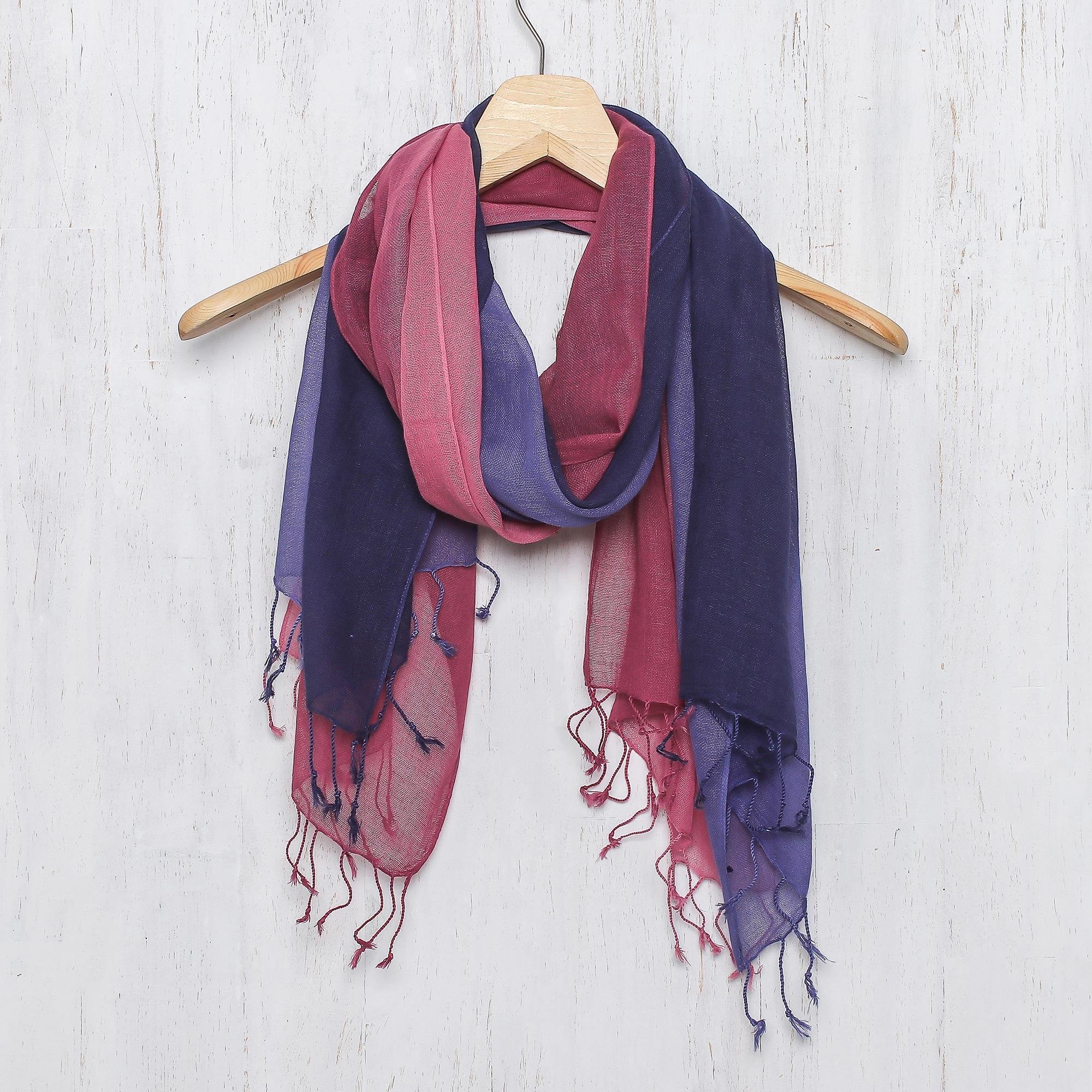 Premium Handwoven Cotton Scarf Set - Experience the Colors of Thailand