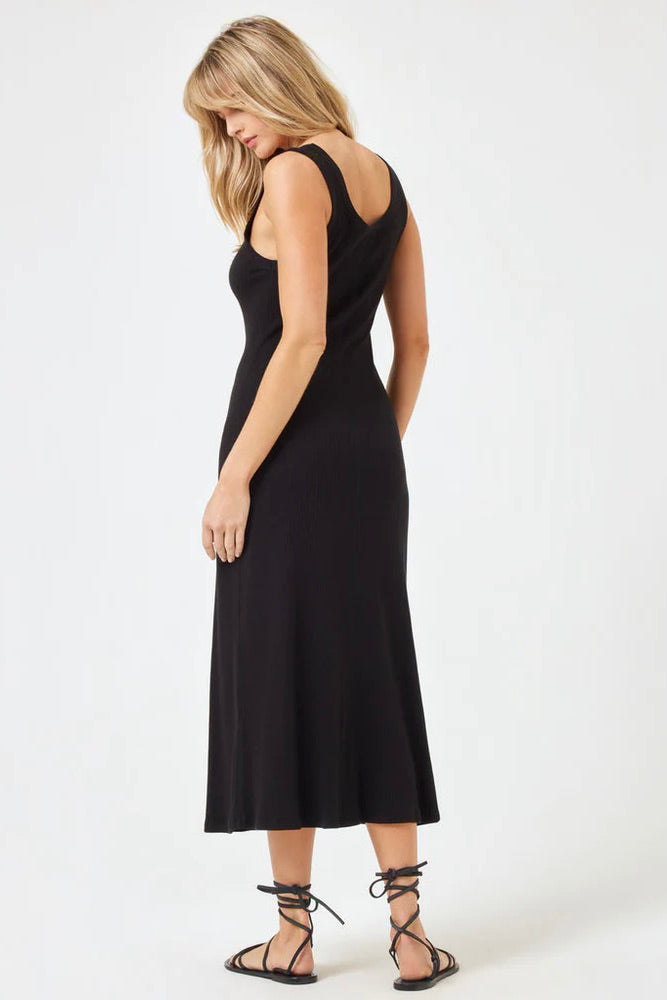 Premium L*Space Jenna Ribbed Midi Dress - Ultimate Comfort & Style