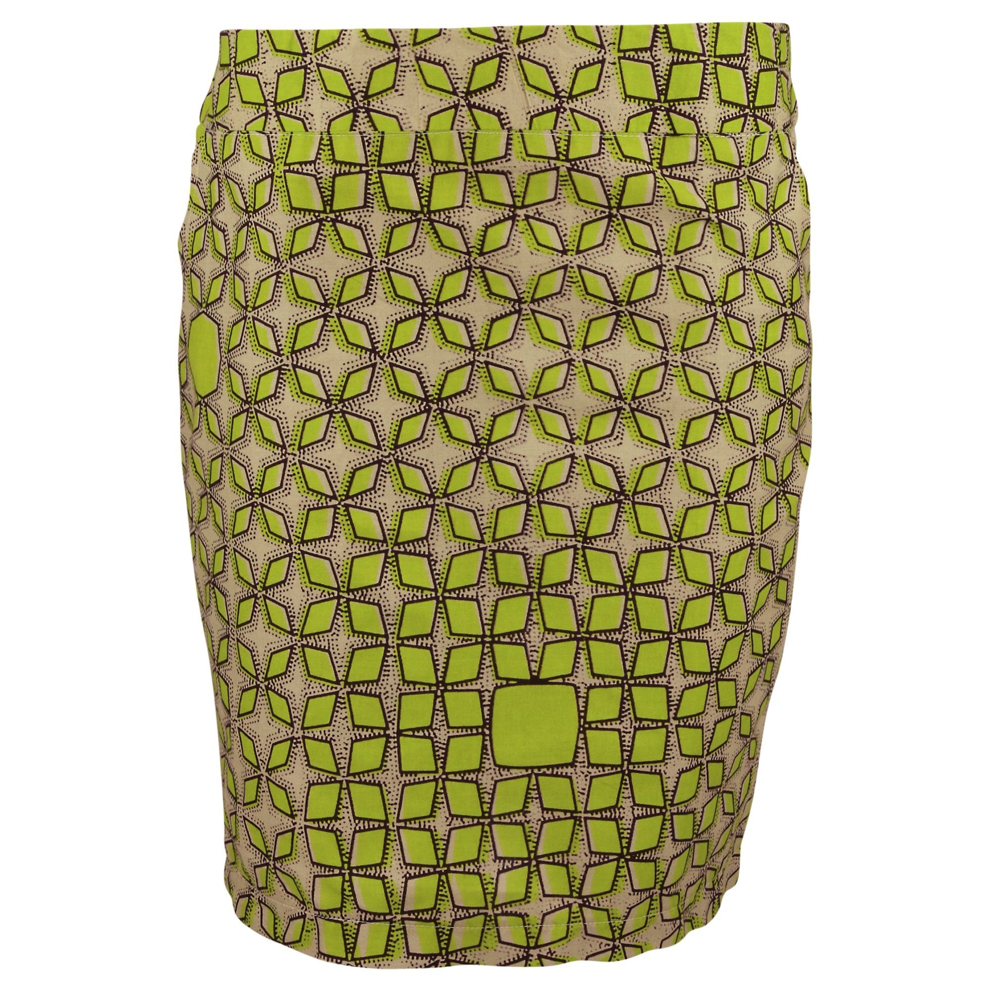 Premium African Kitenge Pencil Skirt - Fair Trade Elegance