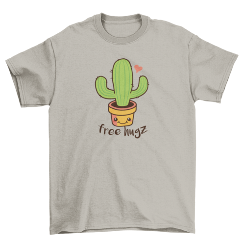 Premium Cactus Hugs Tee - Ultimate Comfort & Style