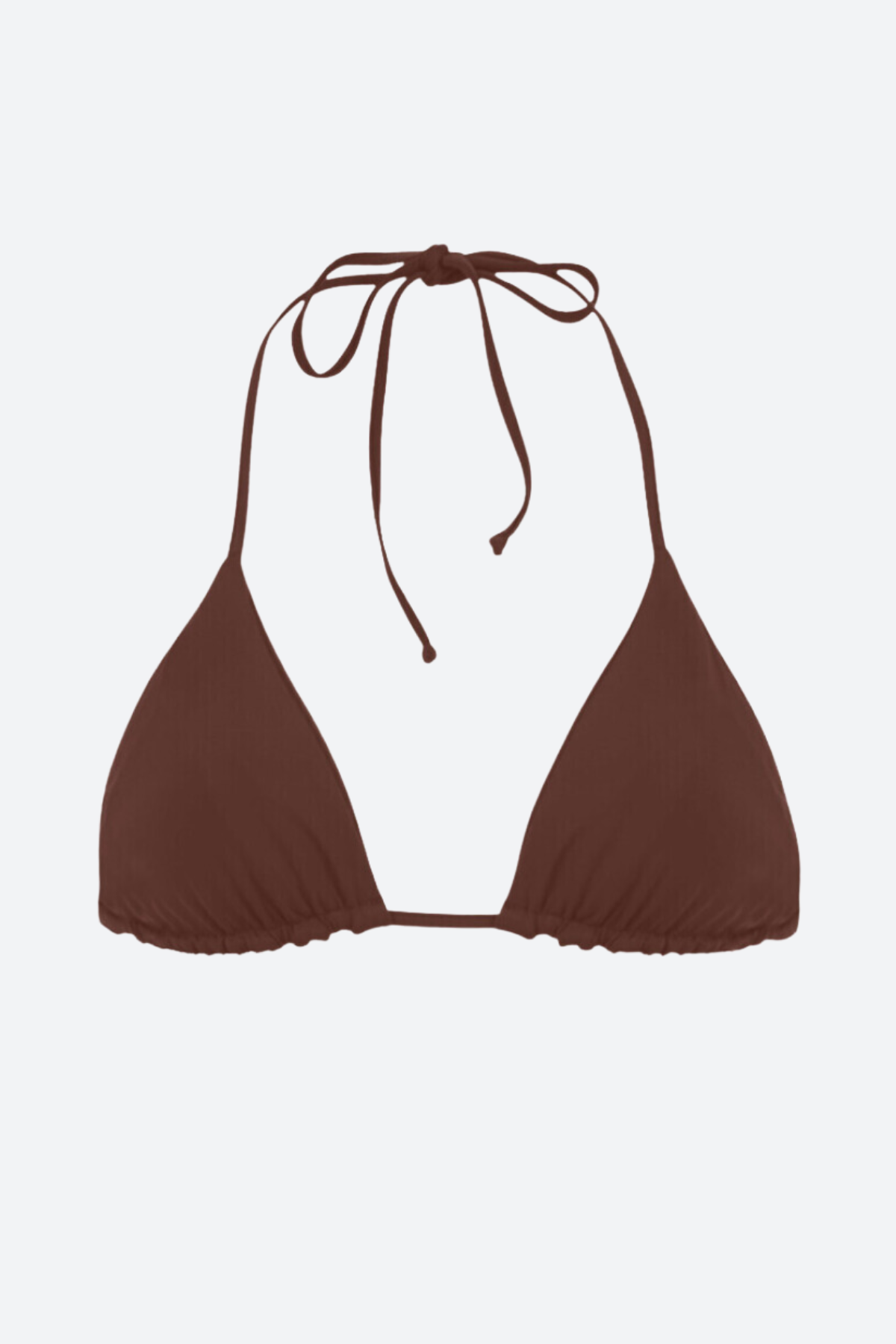 Premium Bromelia Gabriela Bikini Top - Chocolate Brown | UPF 50 Protection