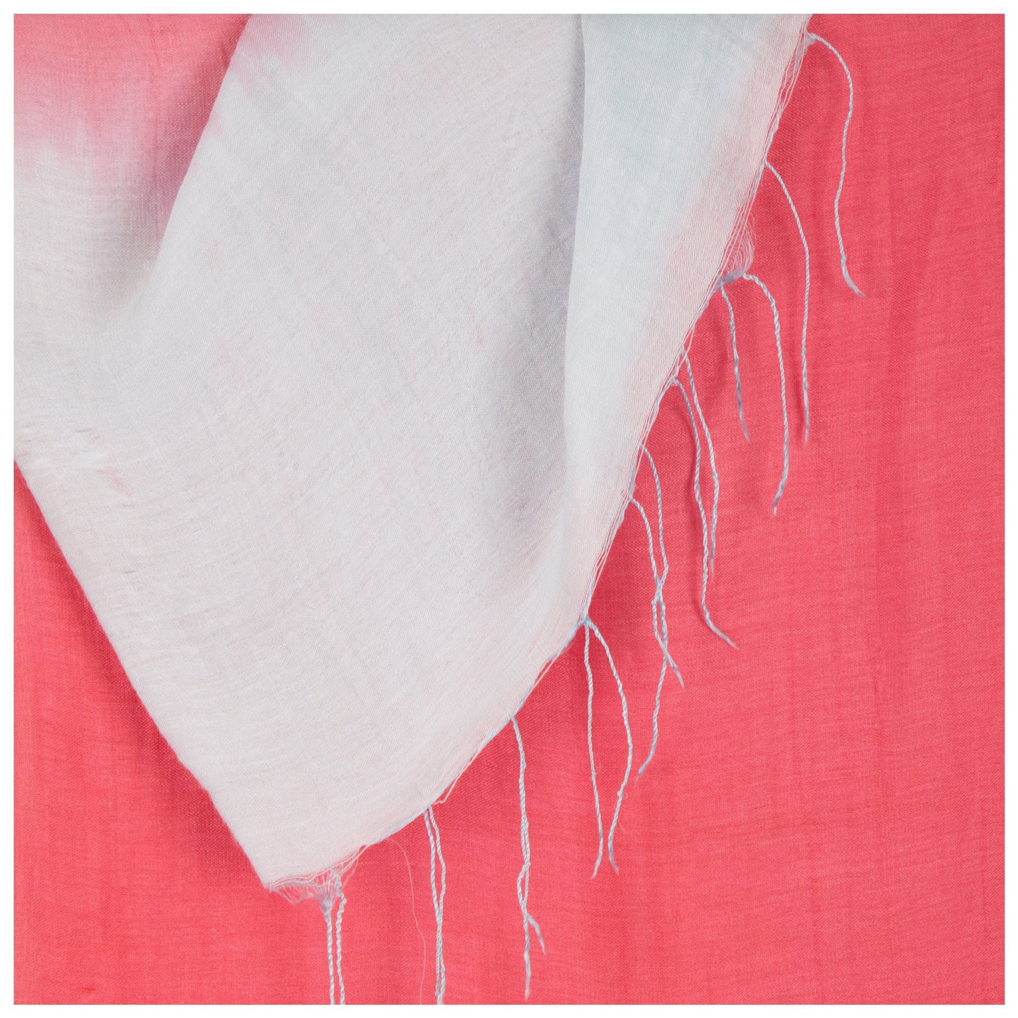 Premium Silk & Linen Connection Scarf - Handcrafted Elegance