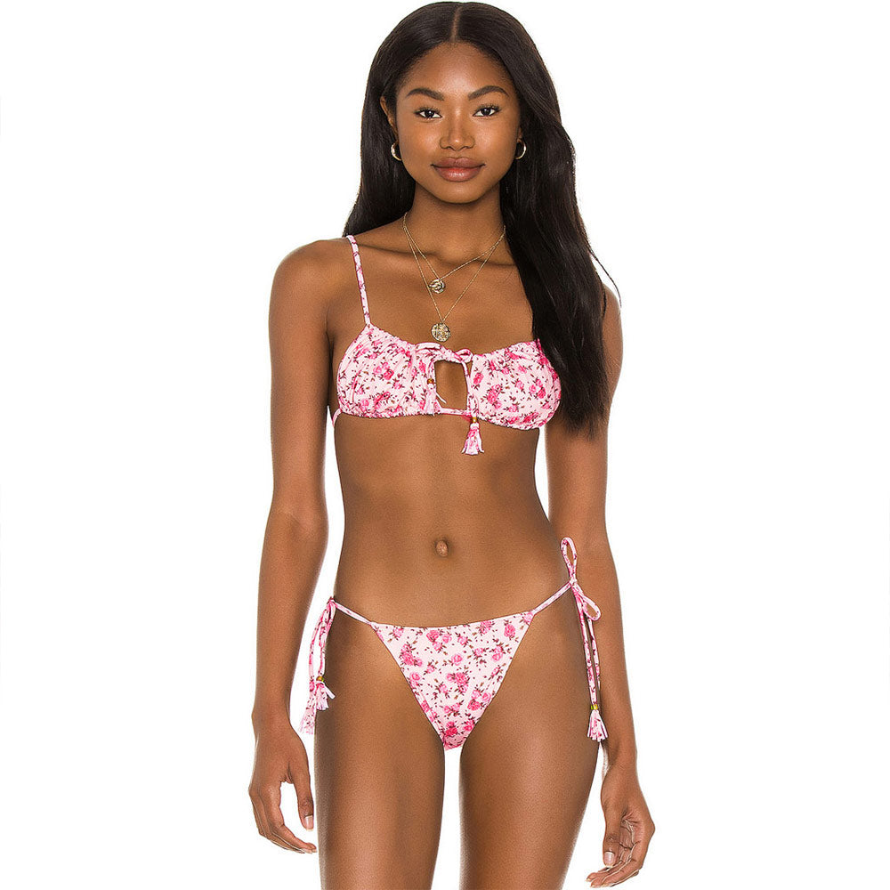 Premium Boho Floral Brazilian Bikini Set - Ultimate Summer Style