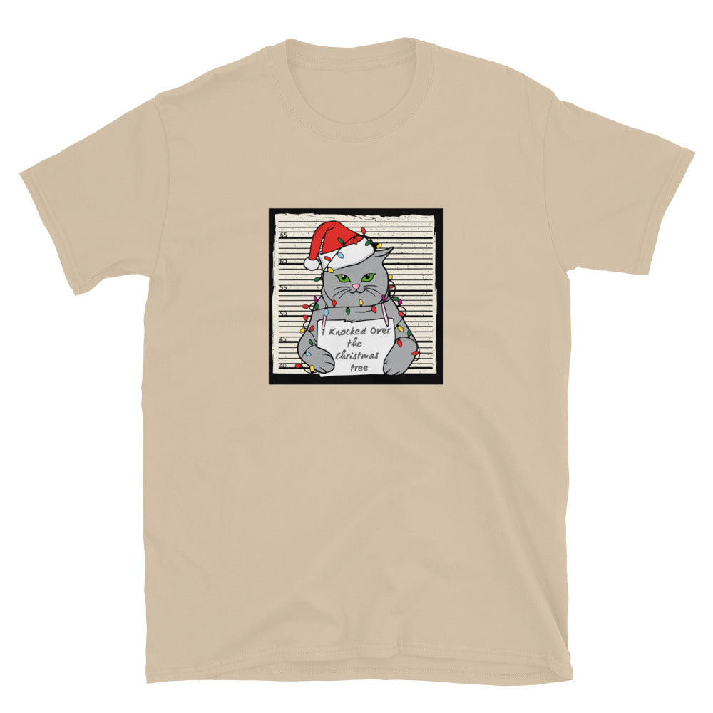 Premium Christmas Shenanigans Cat T-Shirt - Ultimate Holiday Comfort