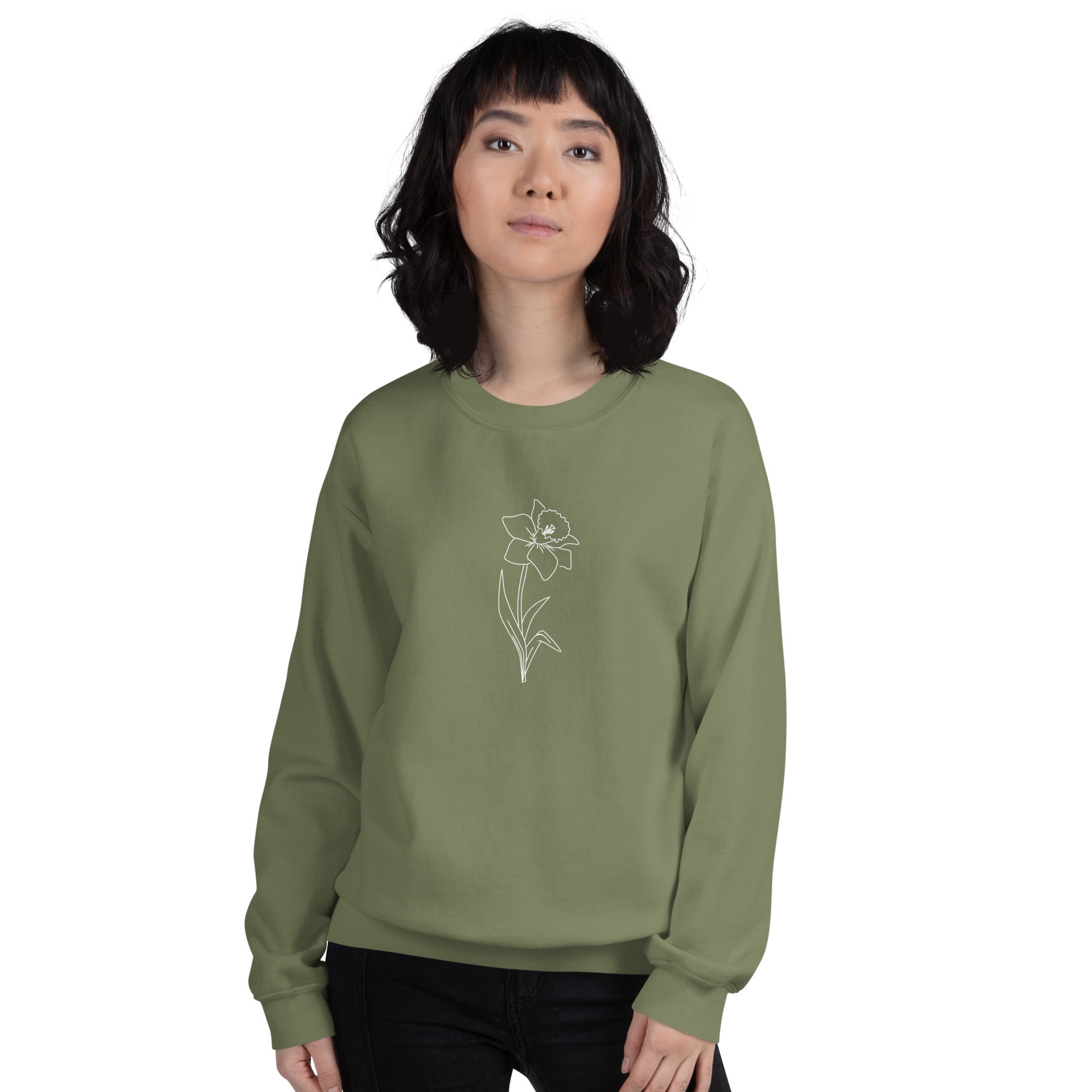 Premium Daffodil Crewneck Sweatshirt - Ultimate Comfort & Style