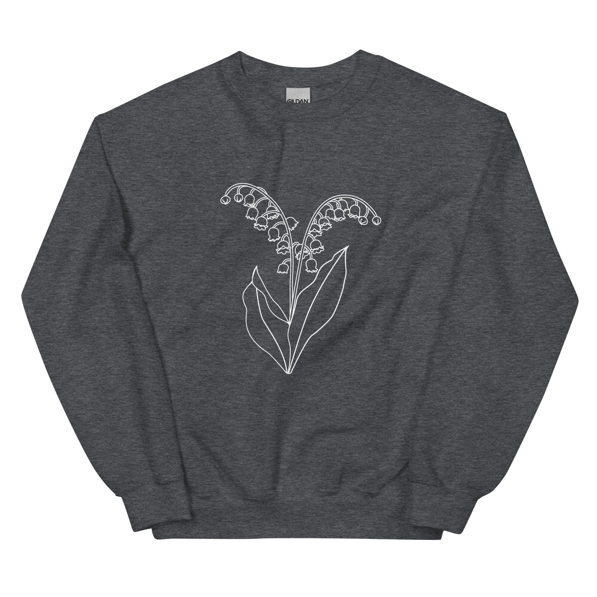 Premium Lily of the Valley Crewneck Sweatshirt - Ultimate Comfort & Style