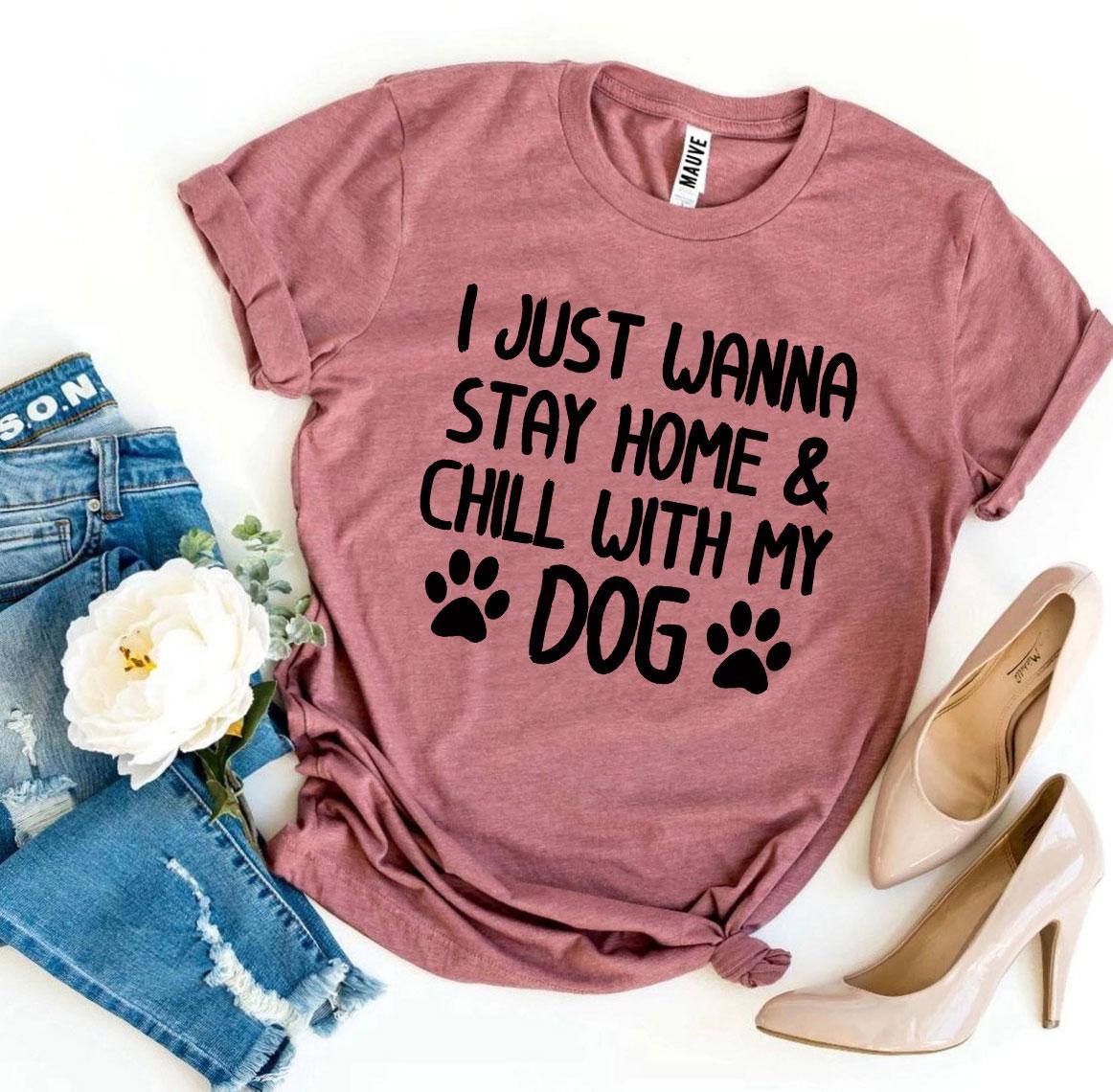 Ultimate Stay Home & Chill With My Dog Premium T-Shirt