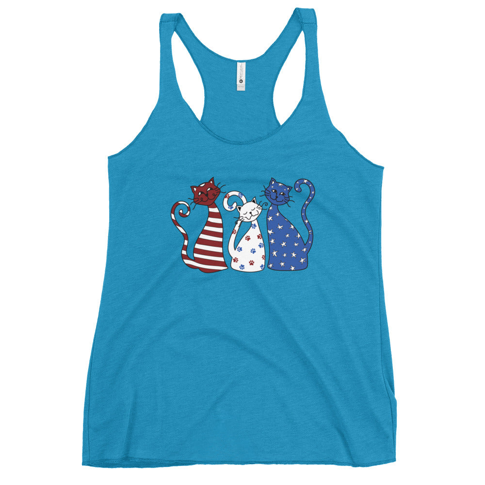 Premium Patriotic Cats Tank - Lightweight & Stylish