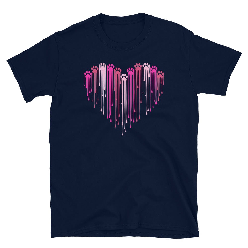 Ultimate Pink Paws Love T-Shirt for Animal Lovers