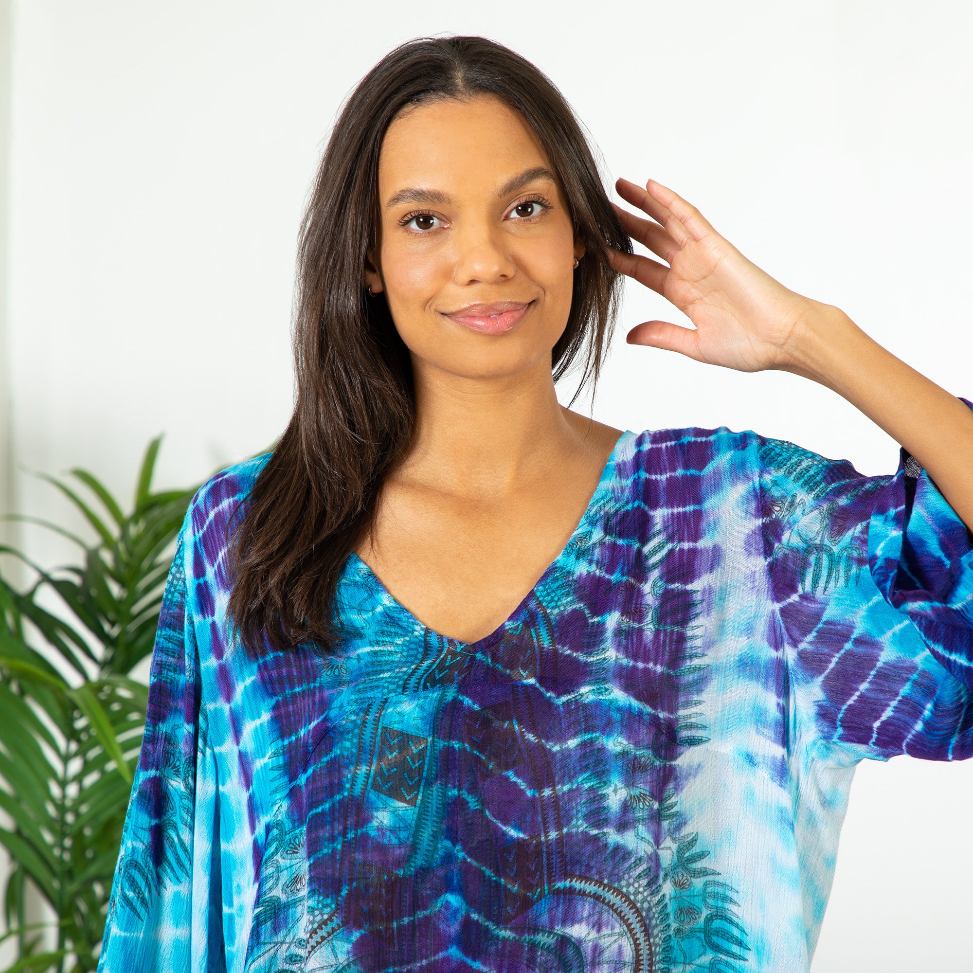 Premium Tie-Dye Spirit Long Sleeve Top - Ultimate Boho Chic