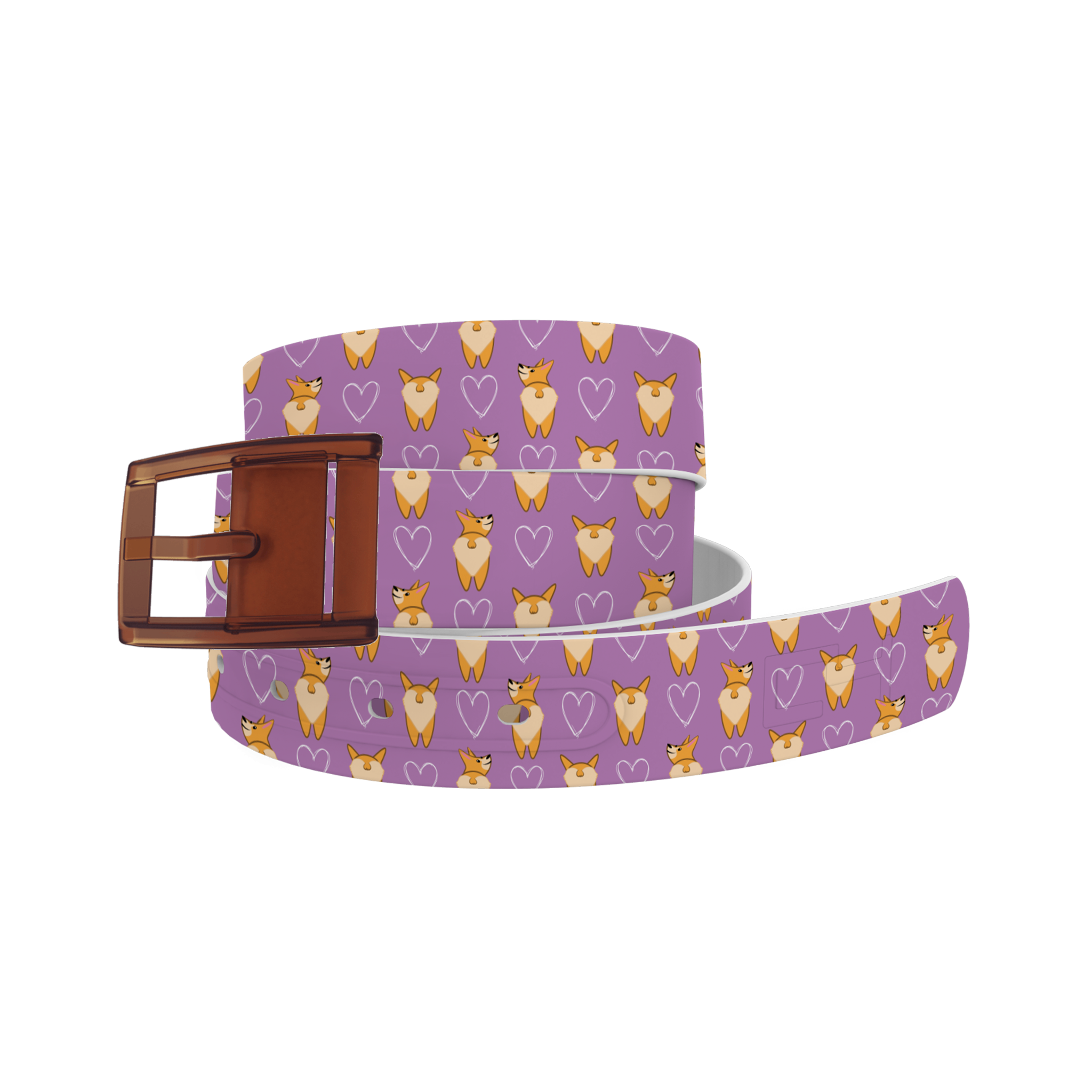 Ultimate Corgi Butts Belt - Premium Khaki Buckle