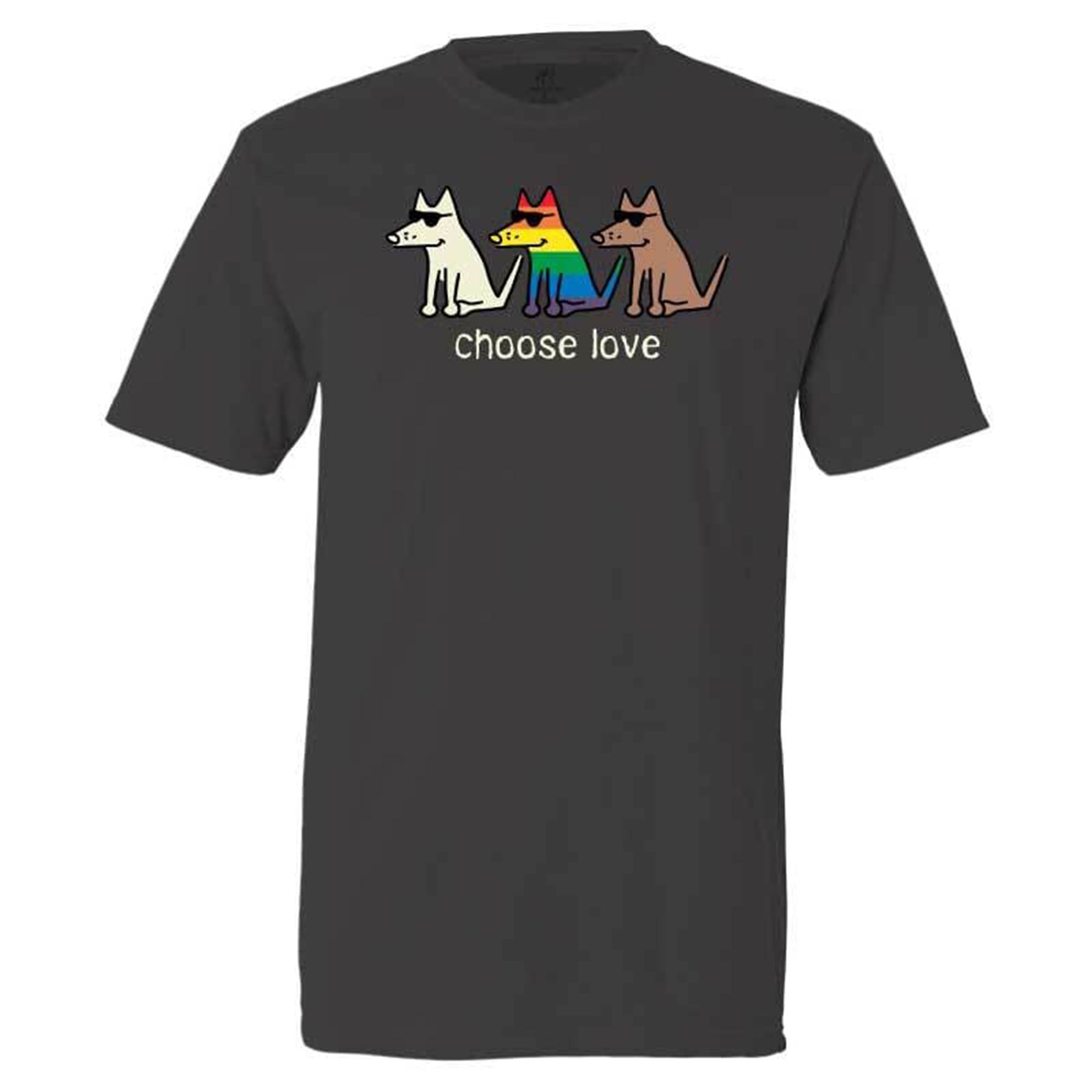 Teddy the Dog™ Premium Choose Love T-Shirt - Ultimate Comfort & Style