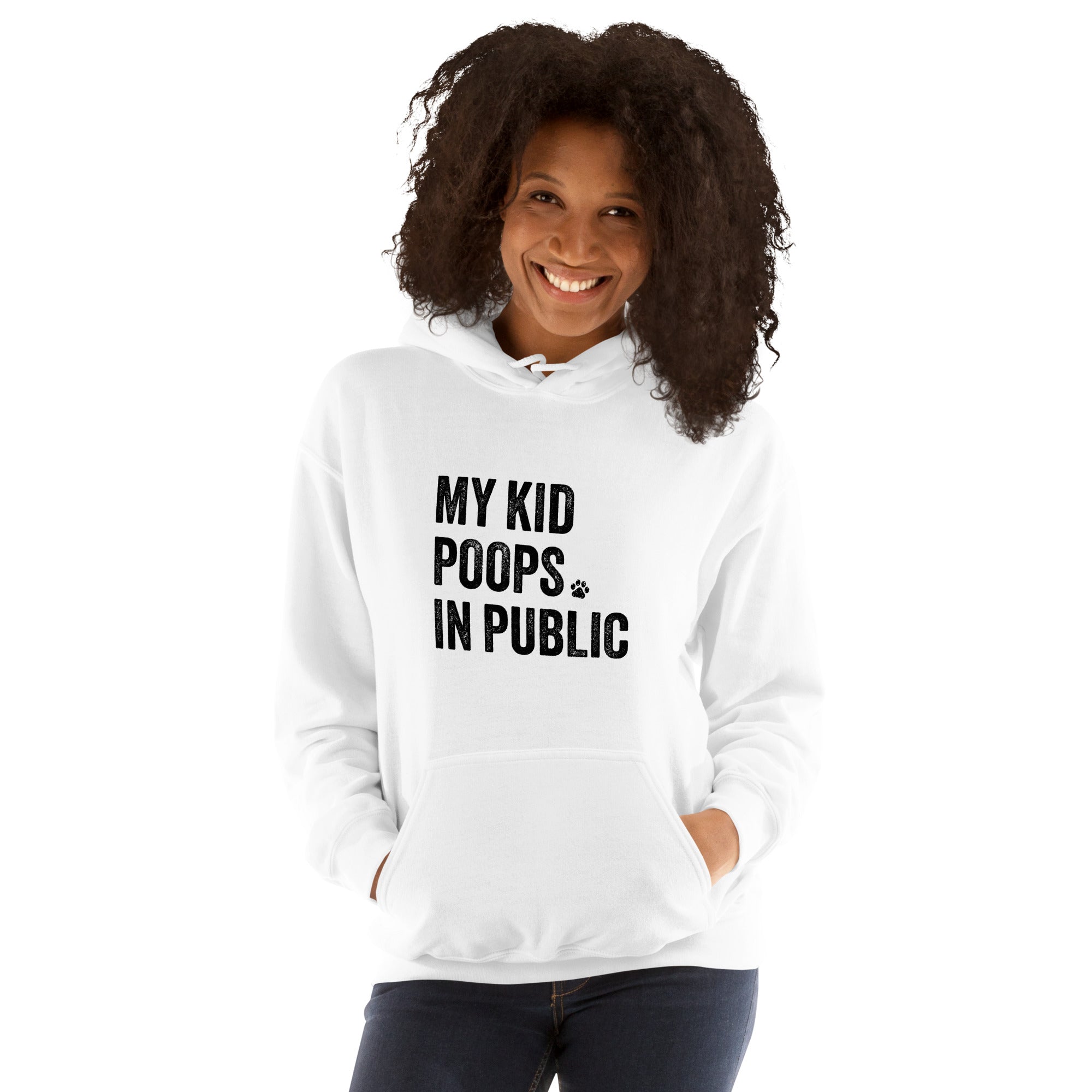 Ultimate Funny Pet Lover Hoodie - 'My Kid Poops In Public'