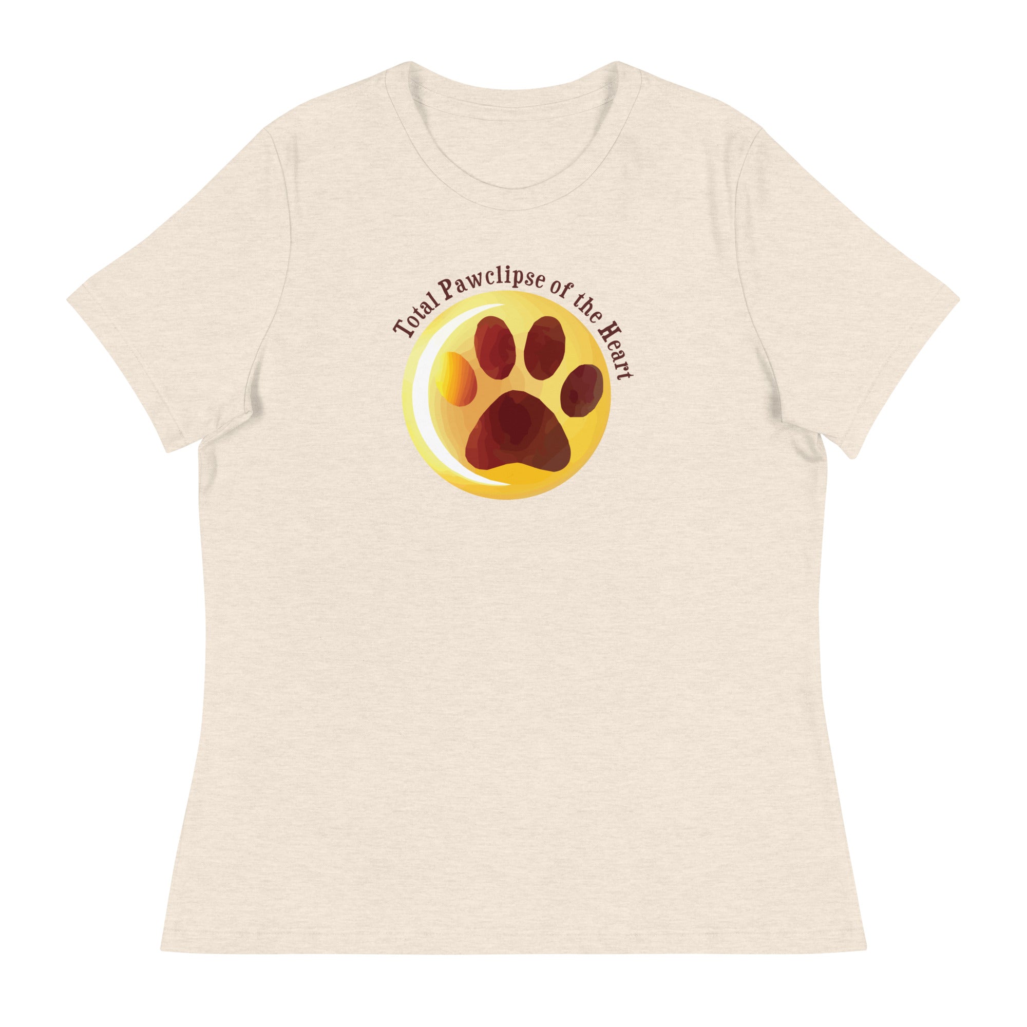 Premium Total Pawclipse Of The Heart Women's Relaxed Fit T-Shirt