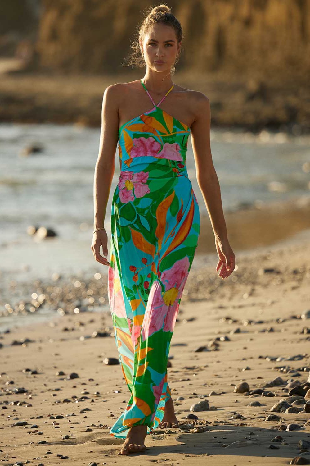 Premium PQ Swim Seraphina Maxi Dress - Zinnia Print