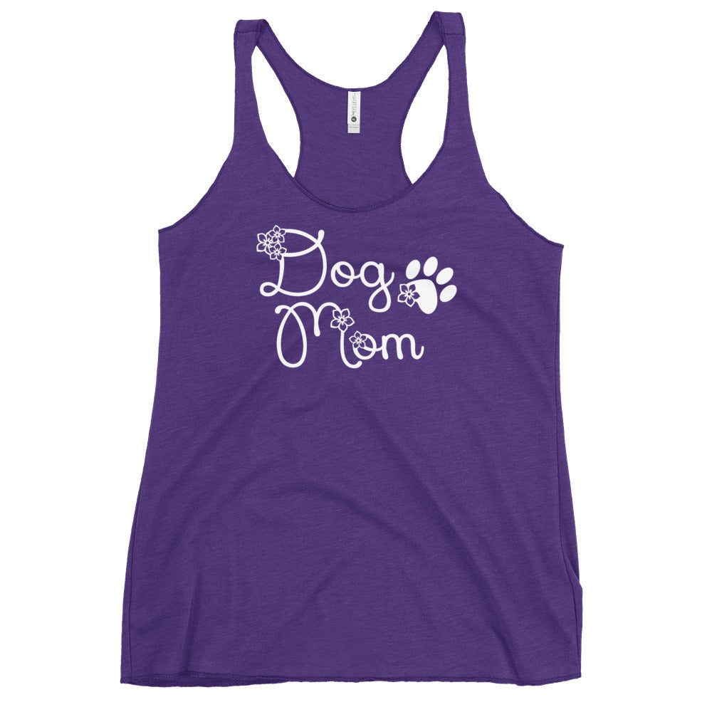 Premium Dog Mom Racerback Tank