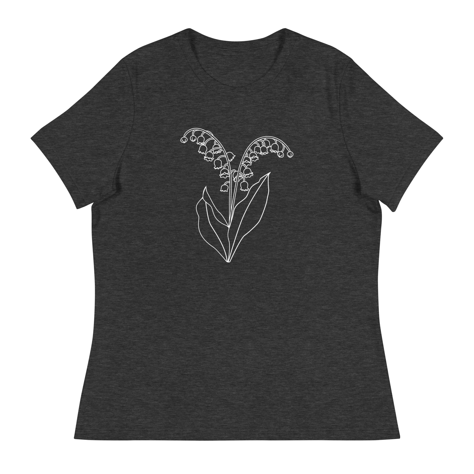 Premium Lily of the Valley Women's Relaxed Fit T-Shirt