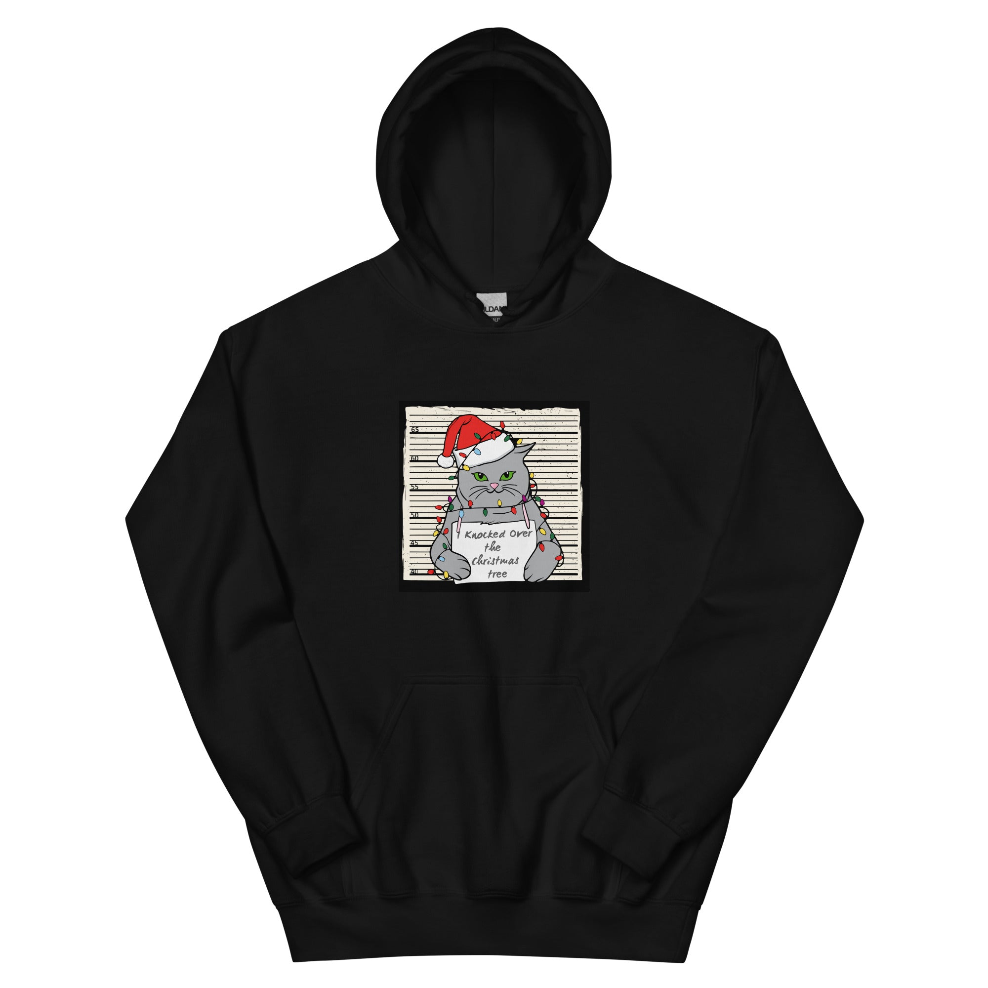 Premium Christmas Cat Hoodie - Ultimate Holiday Shenanigans