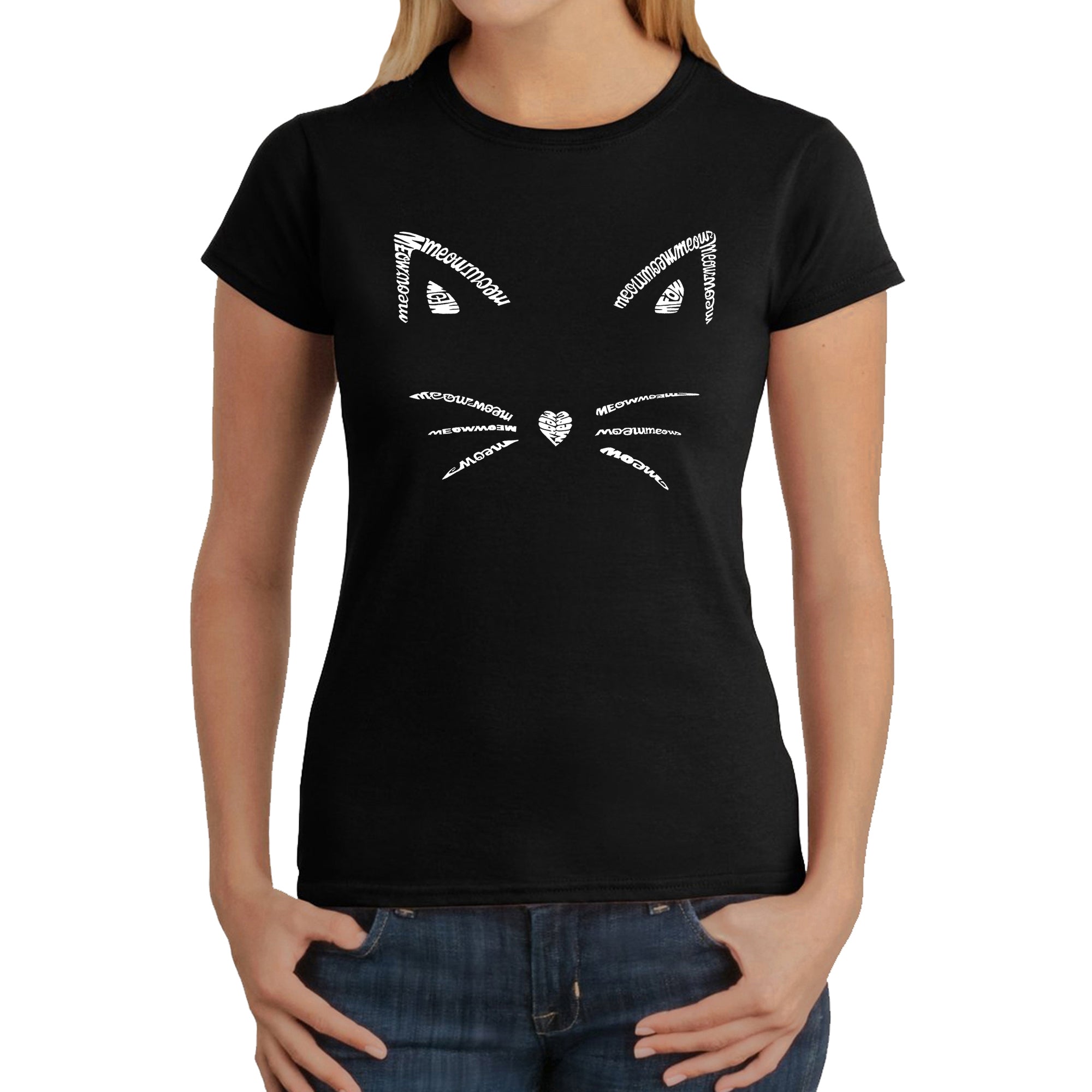 Premium Whiskers - Women's Ultimate Cat Lover T-Shirt