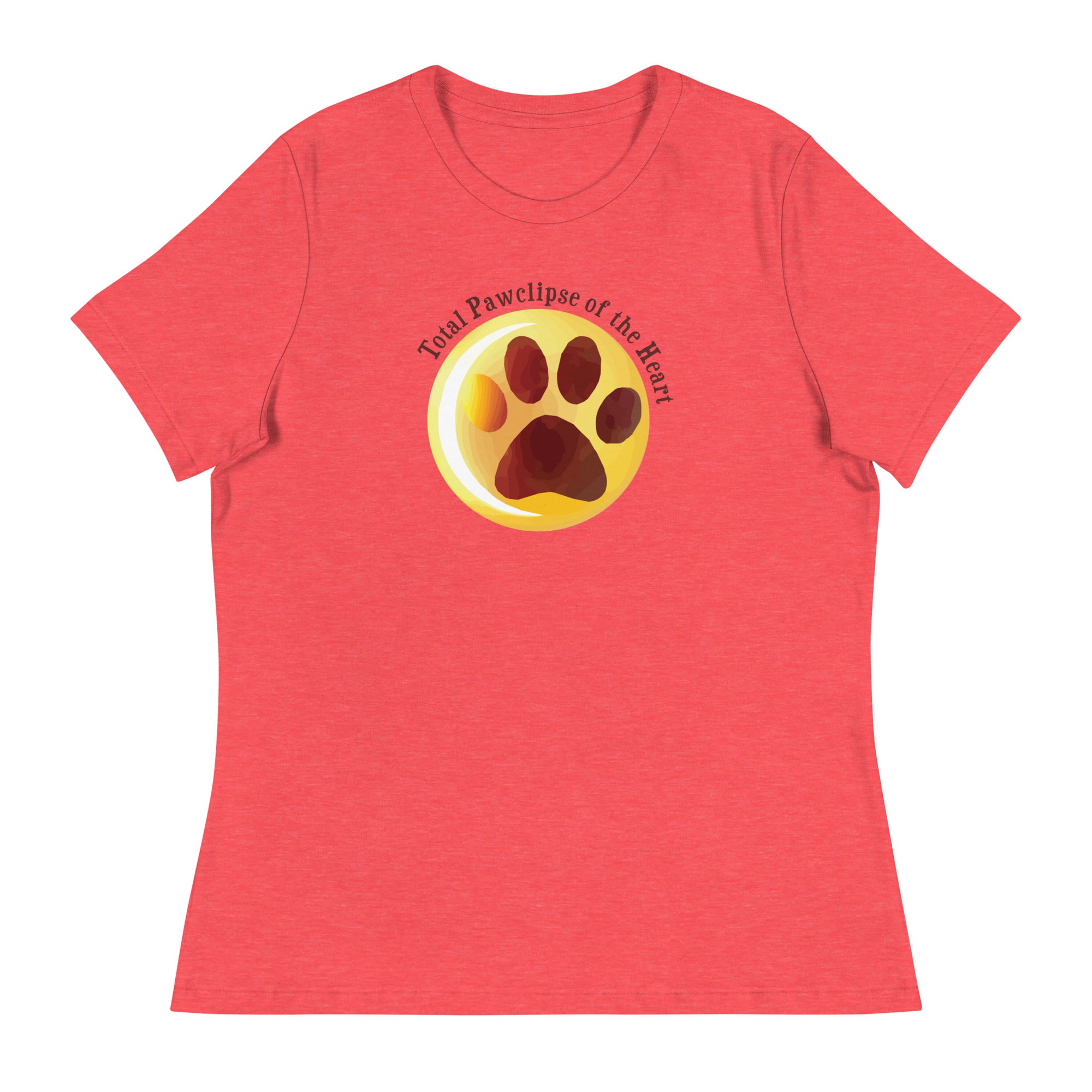 Premium Total Pawclipse Of The Heart Women's Relaxed Fit T-Shirt