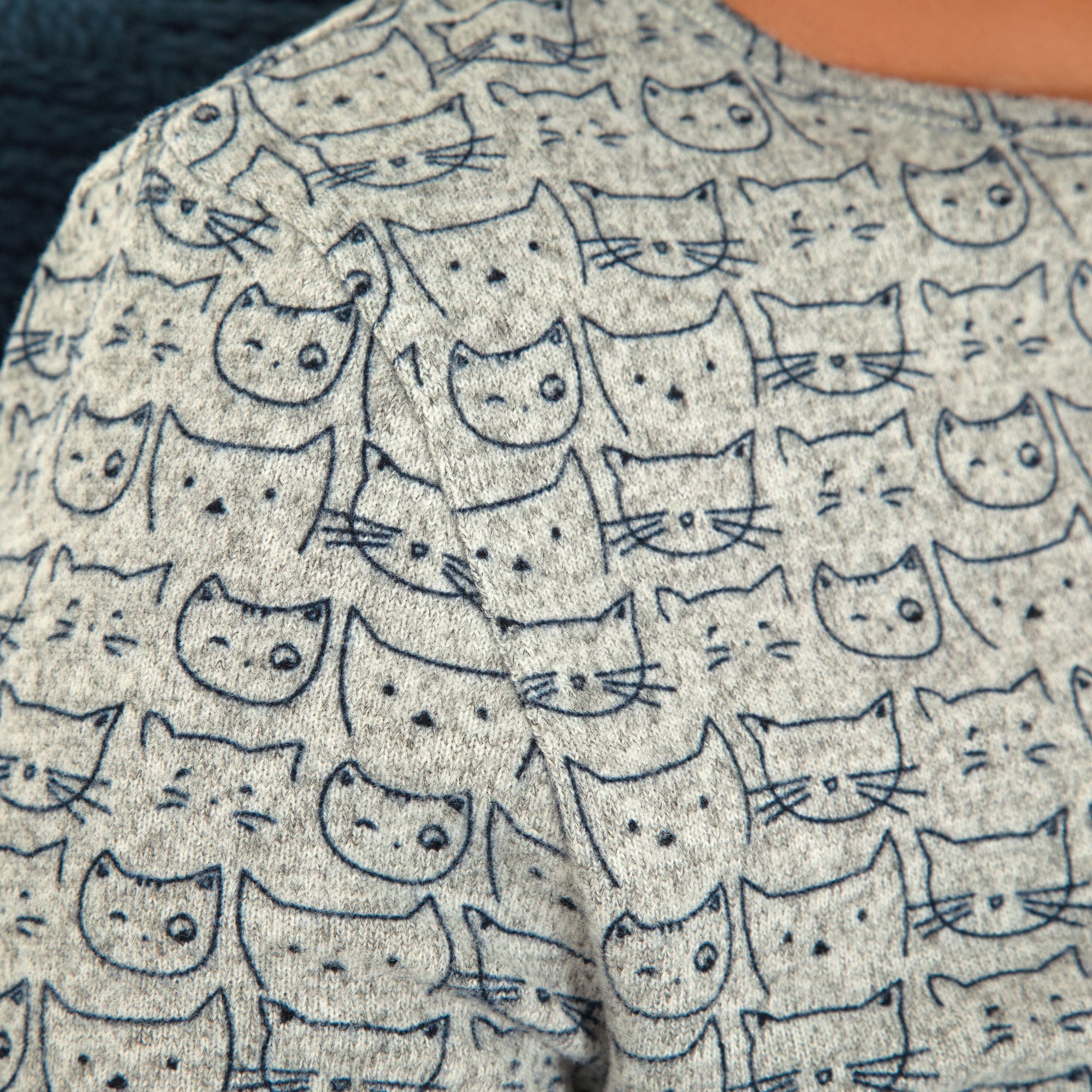 Premium Cat Sketch Long Sleeve Shirt - Ultimate Comfort & Style