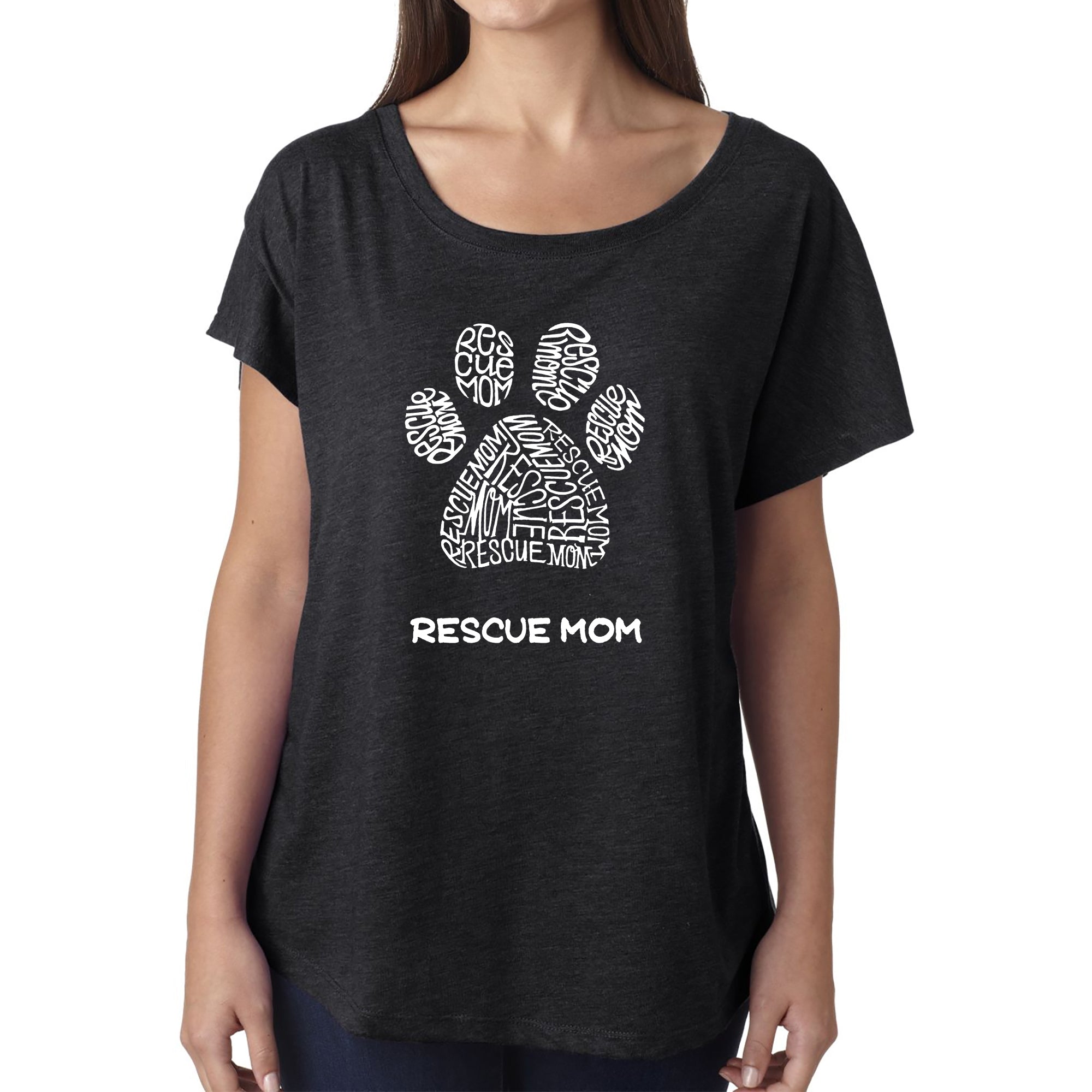 Ultimate Rescue Mom - Premium Women's Loose Fit Dolman Tee