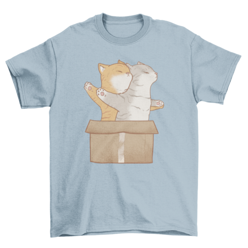 Premium Cats In Love Tee - Titanic-Inspired Comfort