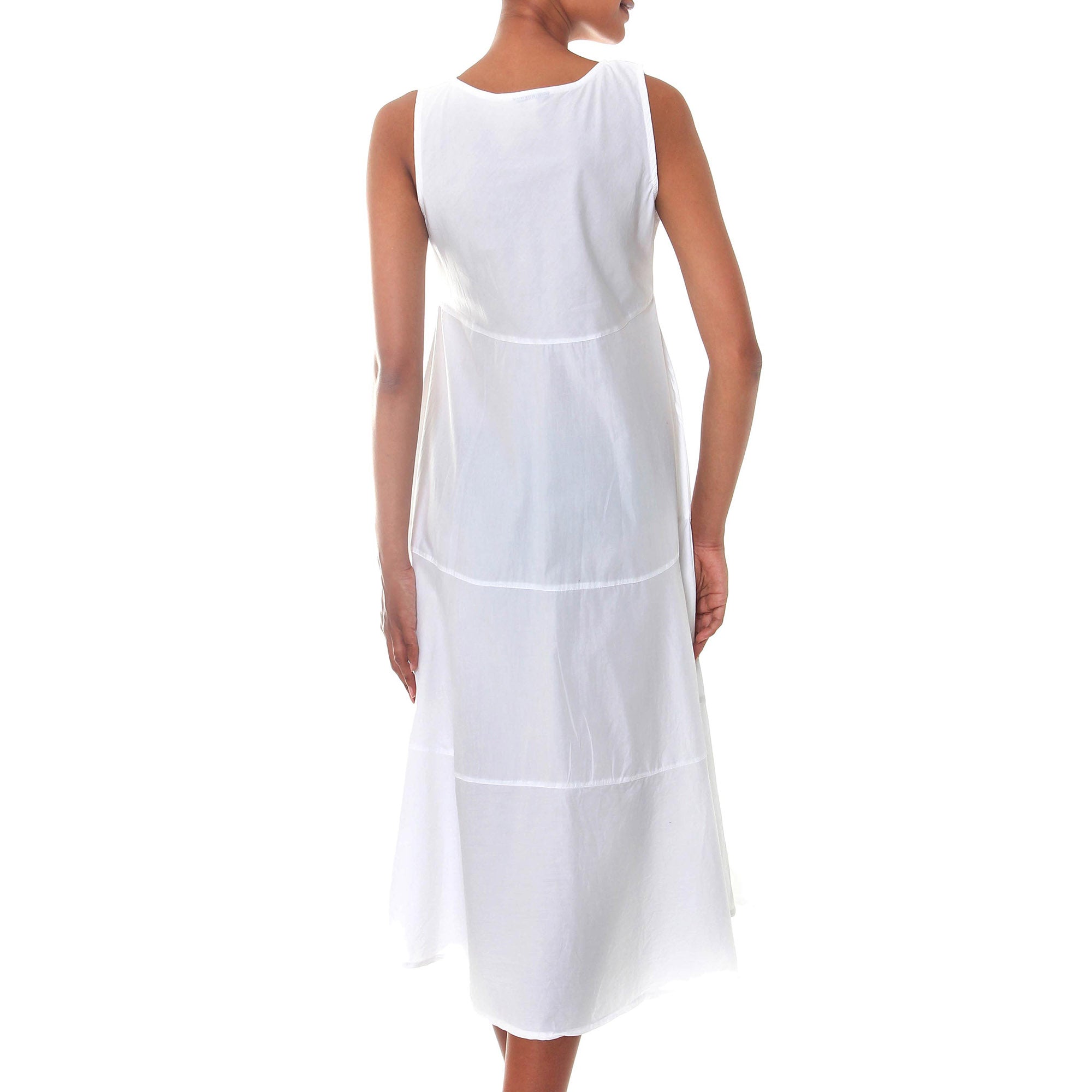 Premium Cotton Tiered Sun Dress