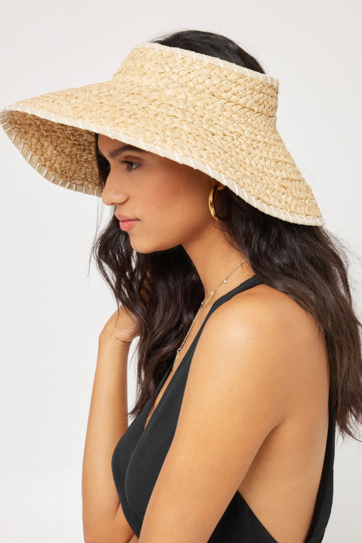 Premium L*Space Del Mar Roll-Up Sun Hat in Natural – Ultimate Beach Style