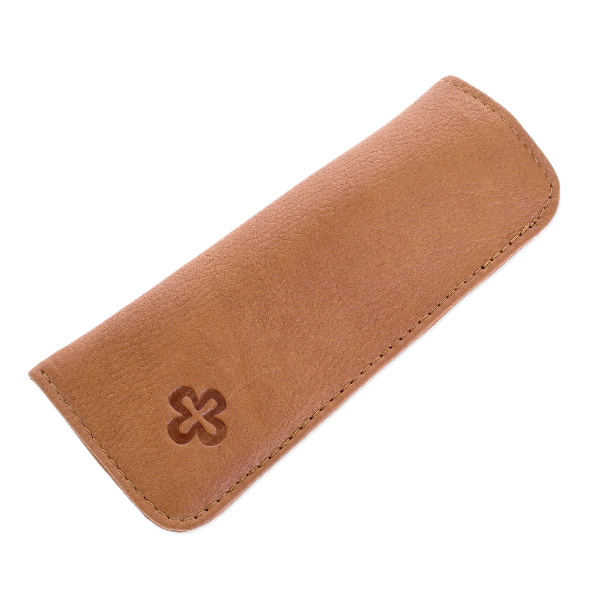 Premium Handcrafted Leather Eyeglasses Case - Artisan Style from El Salvador