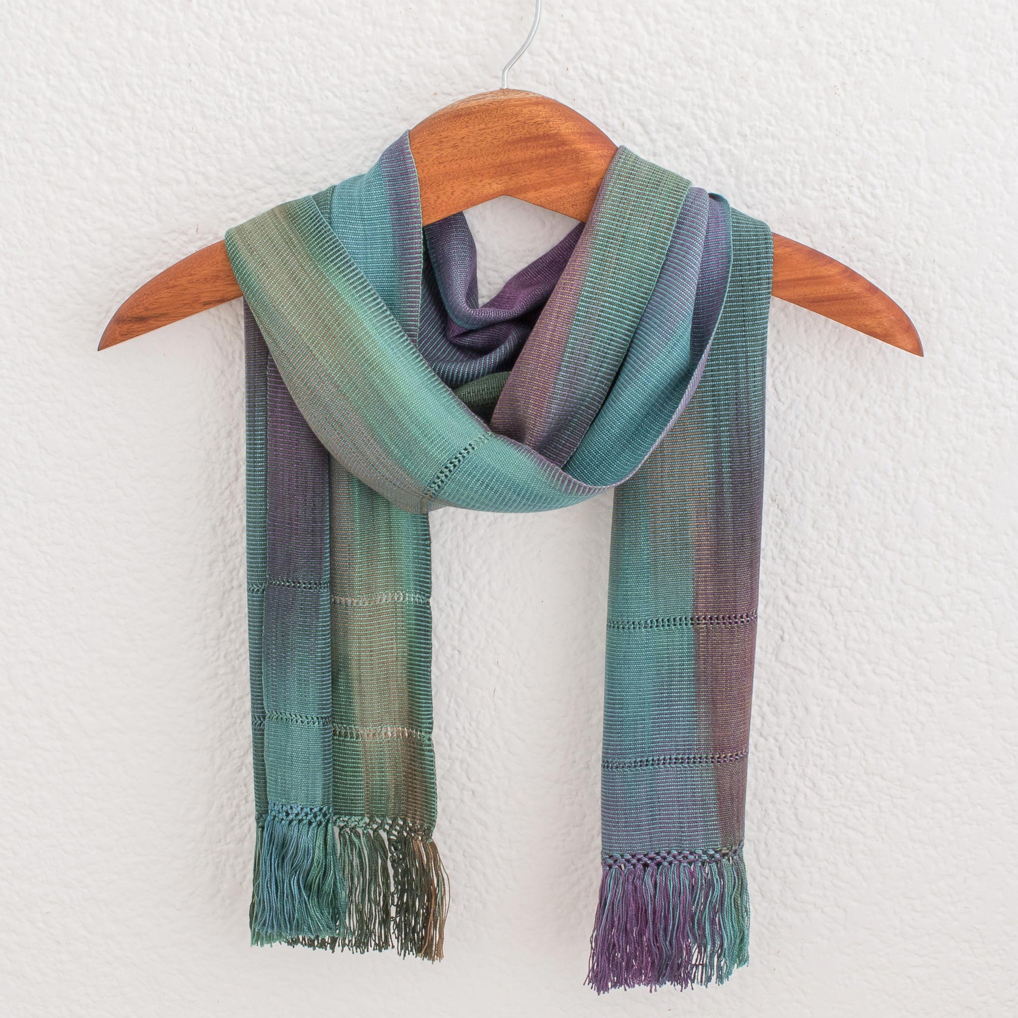 Premium Handwoven Rayon Wrap Scarf - Eco-Friendly & Stylish