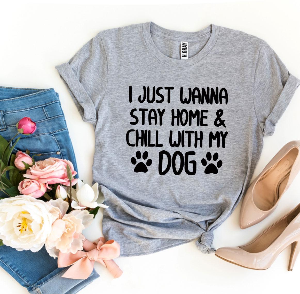 Ultimate Stay Home & Chill With My Dog Premium T-Shirt